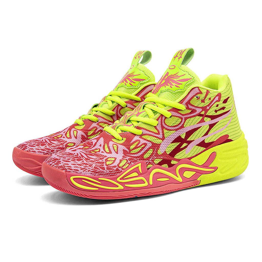 Exusiai Tenis de baloncesto para hombre, transpirables, antideslizantes, cómodos, acolchados, atléticos