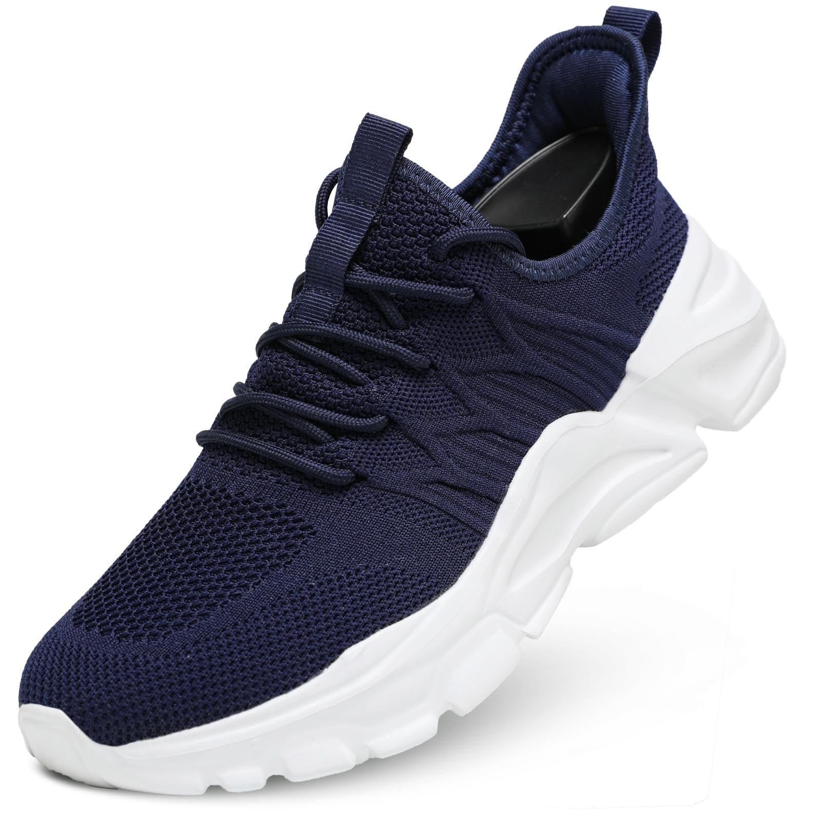 Zapatos deportivos para correr para hombre, ligeros, transpirables, de malla