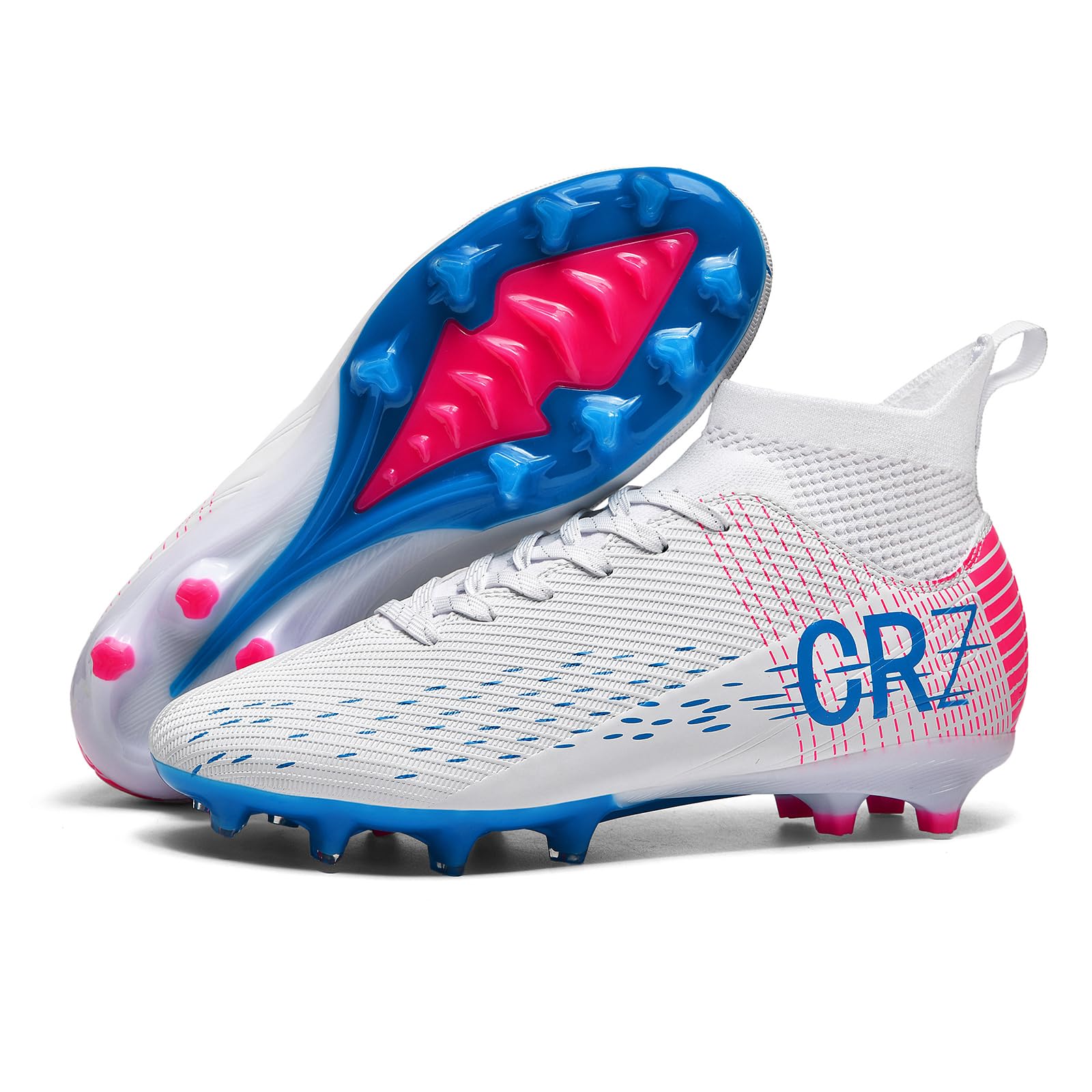 Tacos de fútbol para hombres, mujeres, césped interior, zapatos de fútbol para jóvenes, AG, TF, entrenamiento, botas de fútbol unisex