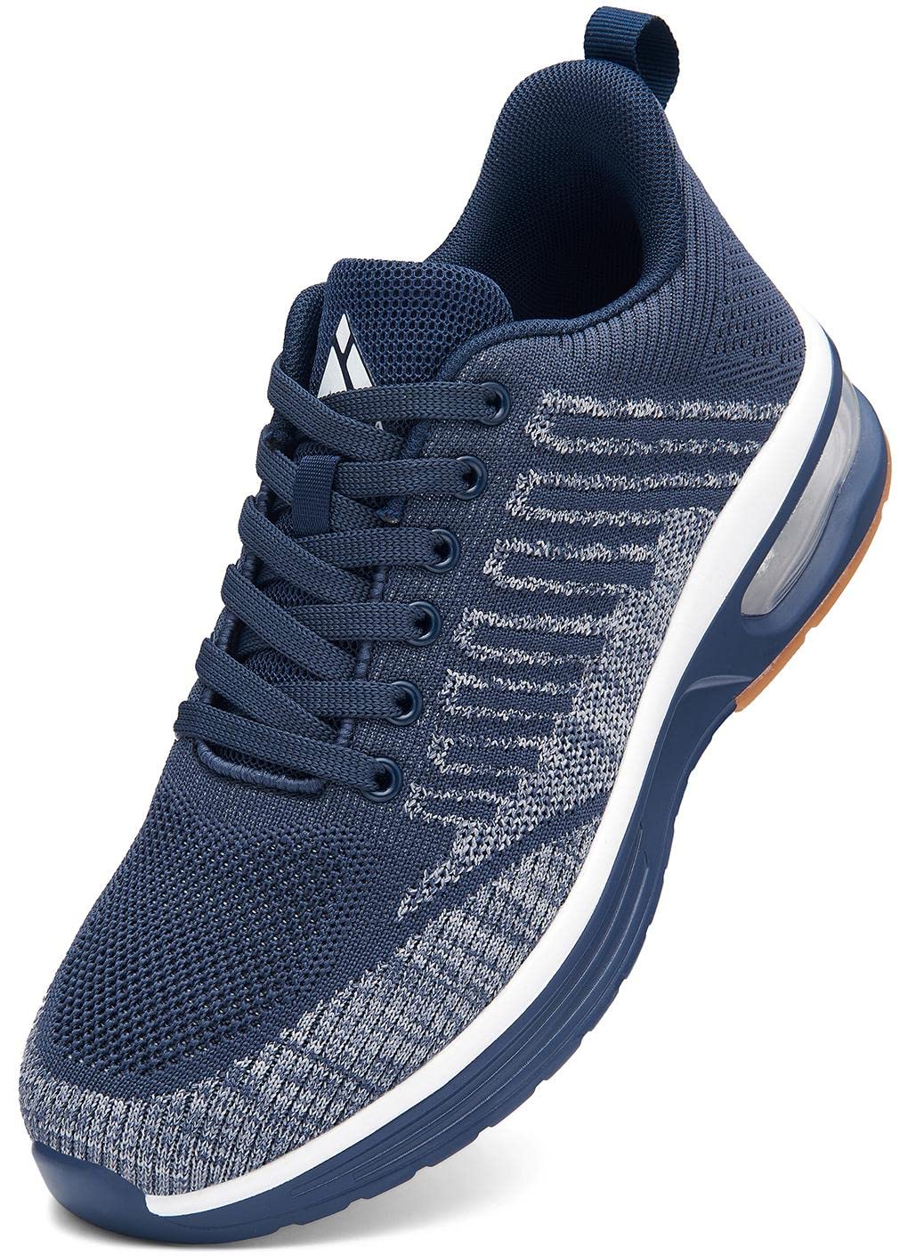 Mishansha Zapatos deportivos para correr para hombre, con cámara de aire, zapatos cómodos para caminar, transpirables, para correr, para hombre, talla 7-15 de EE. UU