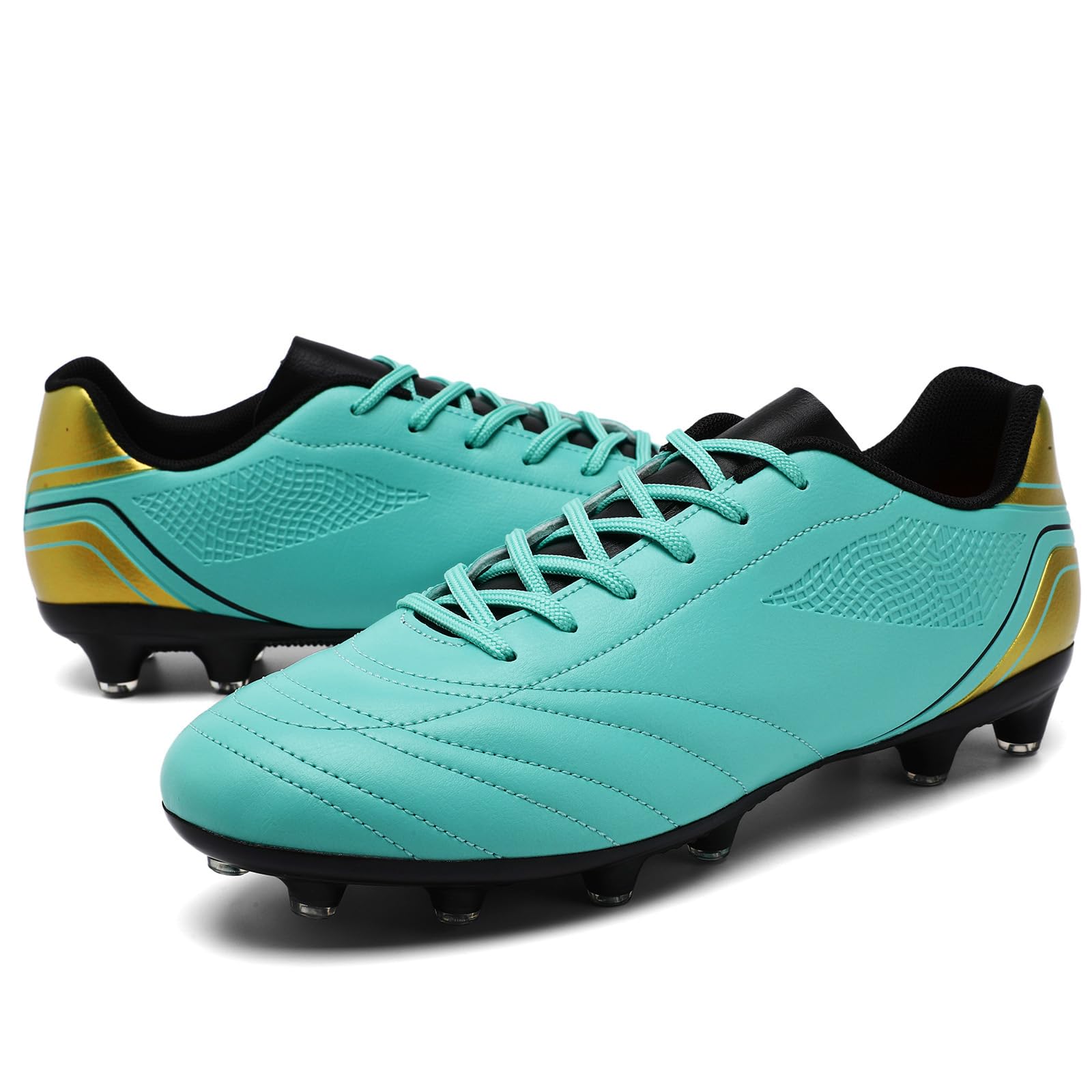 HaloTeam Zapatos de fútbol para hombre, botas de fútbol para entrenamiento profesional al aire libre, botas de fútbol transpirables para AG/FG 6.5 US-11 US