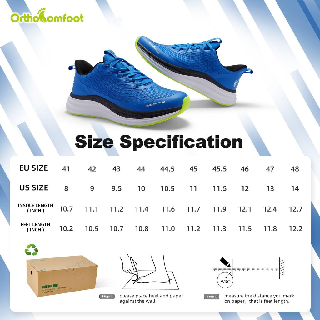 Zapatos ortopédicos para correr en carretera: cómodos y casuales con soporte de arco para fascitis plantar, zapatillas ortopédicas de moda, pies planos, tenis casuales al aire libre, zapatos de