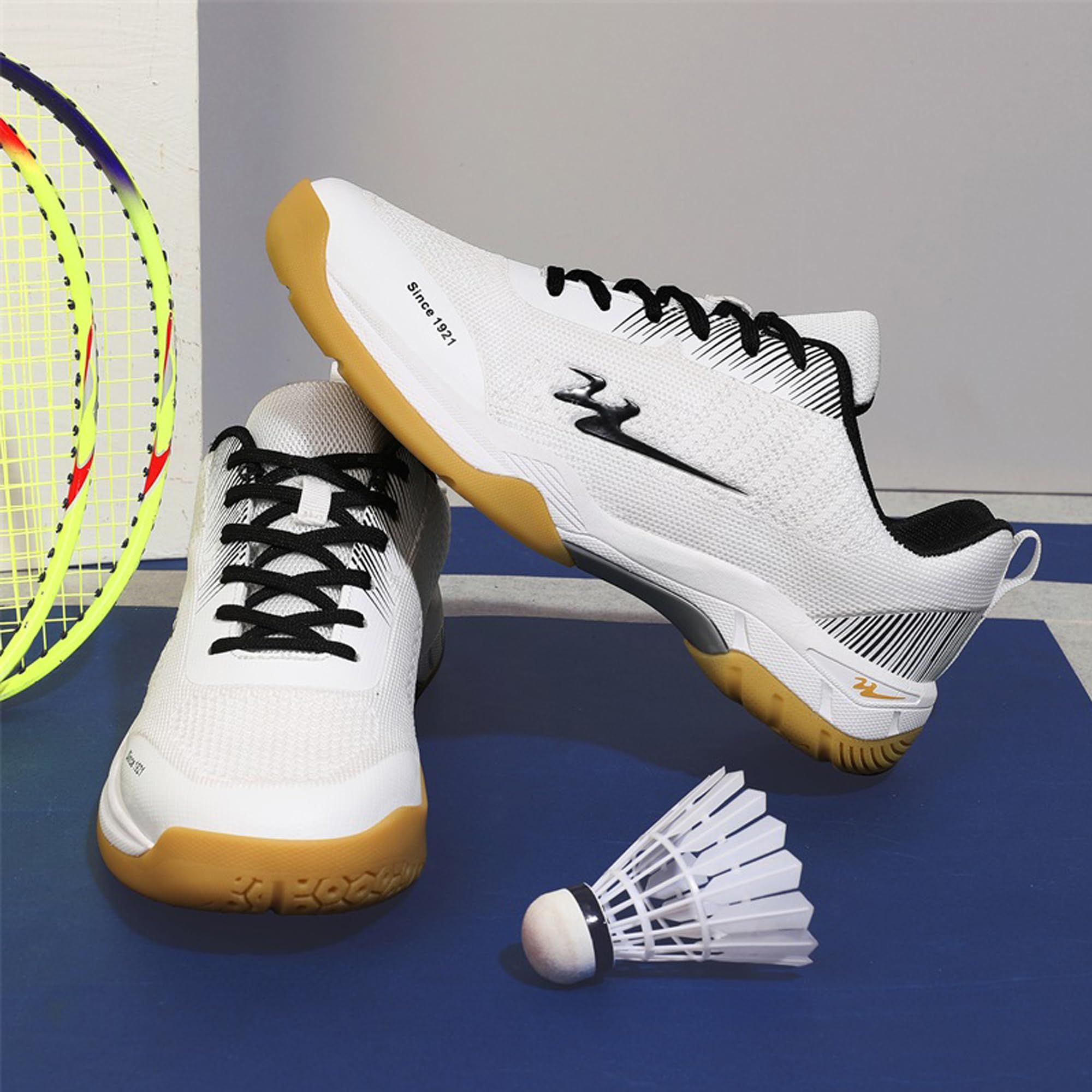 Tenis - Bádminton - Pickleball - Zapatos Unisex Antideslizantes de Pickleball y Tenis | Zapatos de Pista Ligeros y Transpirables para Hombres y Mujeres