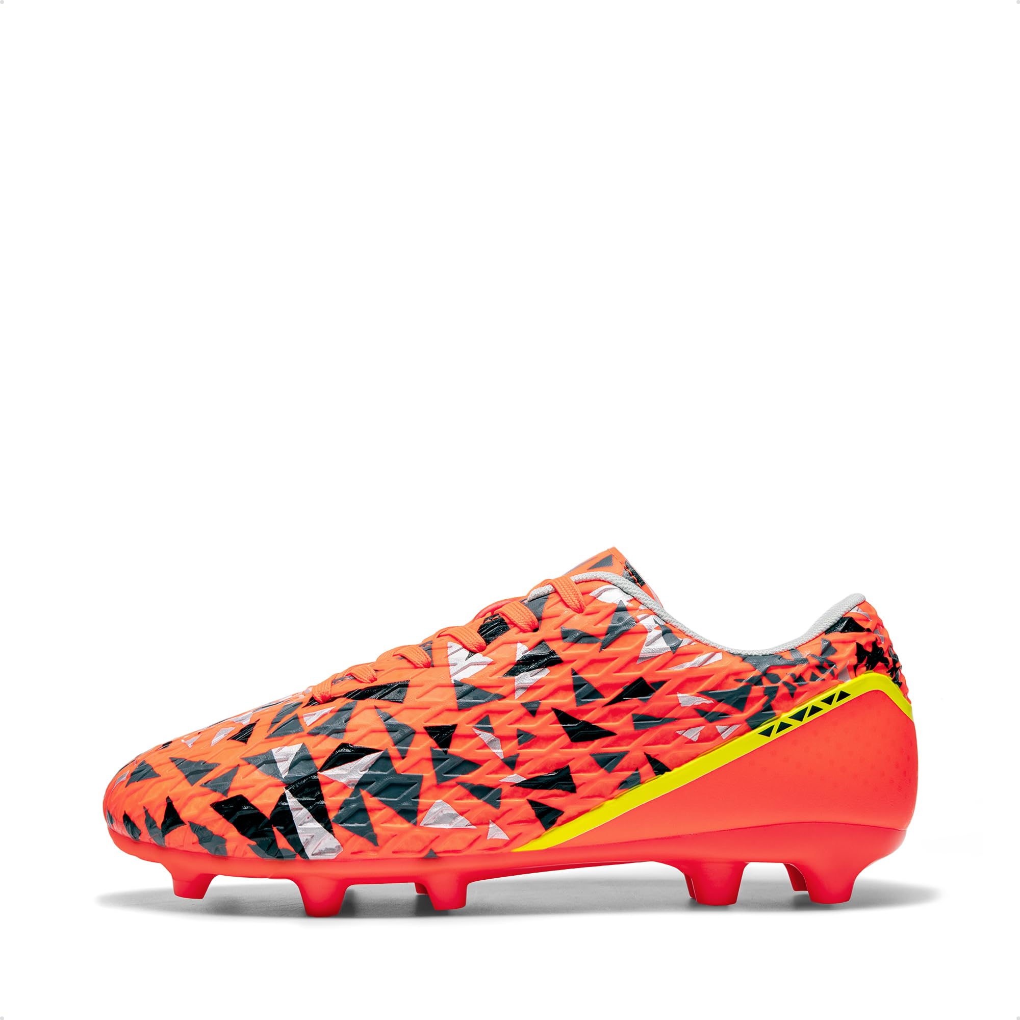 DREAM PAIRS Zapatos de fútbol para hombre, zapatos de fútbol para adultos, con cordones, firmes, atléticos, para entrenamiento al aire libre, zapatos de fútbol