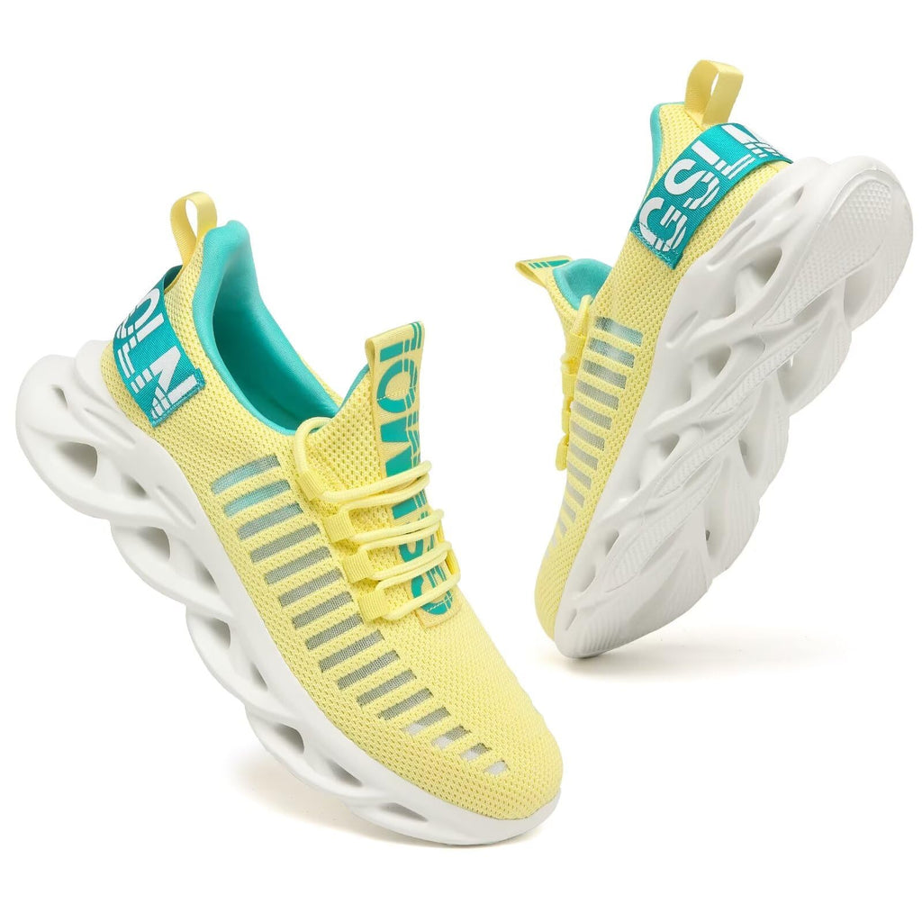 GSLMOLN Zapatos casuales para caminar para hombre, antideslizantes, transpirables, cómodos, para trabajo, gimnasio, correr, tenis, entrenamiento cruzado