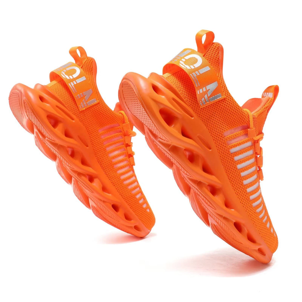 GSLMOLN - Zapatos de deporte para hombre, transpirables, ultra ligeros, casuales, deportivos, de moda, para gimnasio, sin cordones