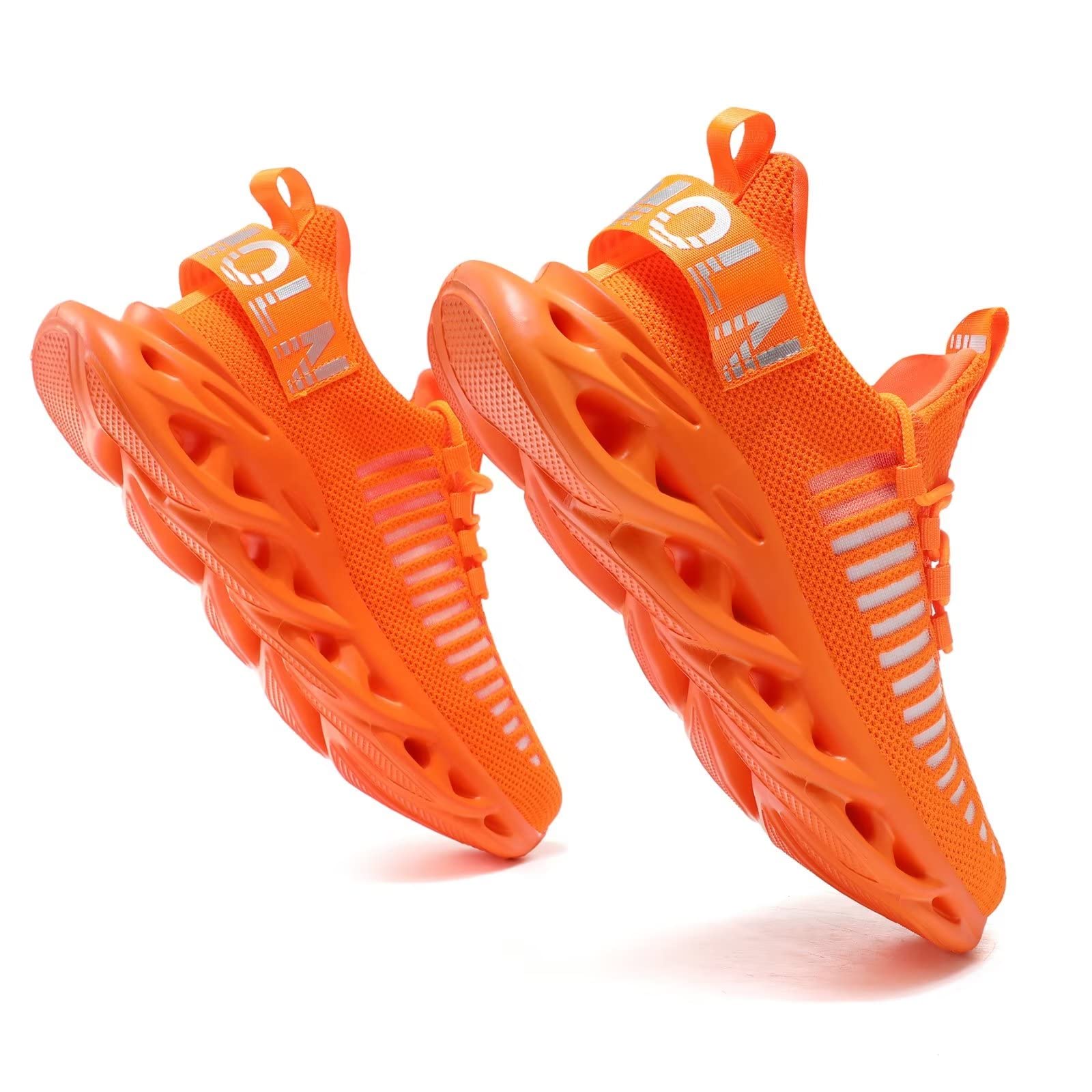 GSLMOLN - Zapatos de deporte para hombre, transpirables, ultra ligeros, casuales, deportivos, de moda, para gimnasio, sin cordones