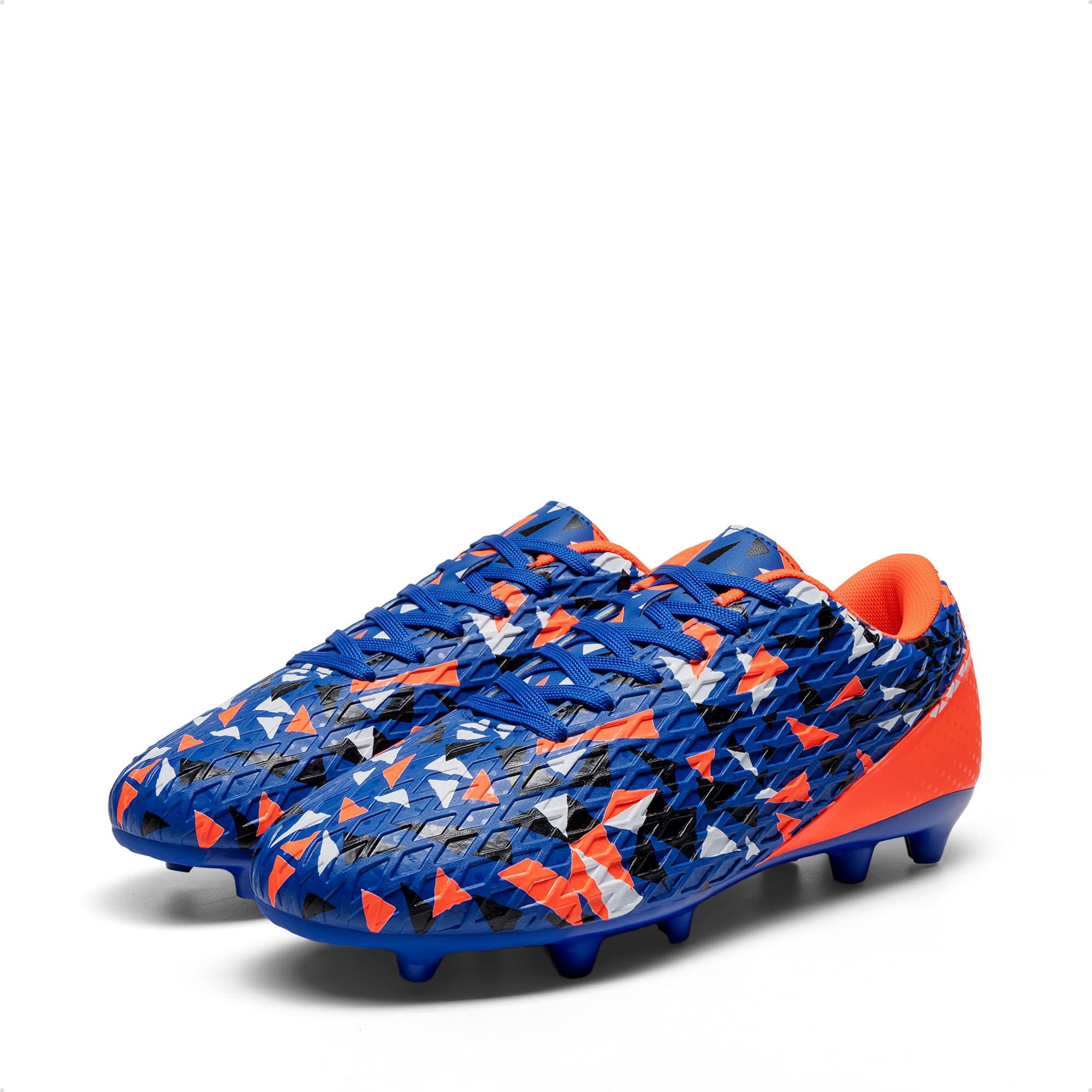 DREAM PAIRS Zapatos de fútbol para hombre, zapatos de fútbol para adultos, con cordones, firmes, atléticos, para entrenamiento al aire libre, zapatos de fútbol