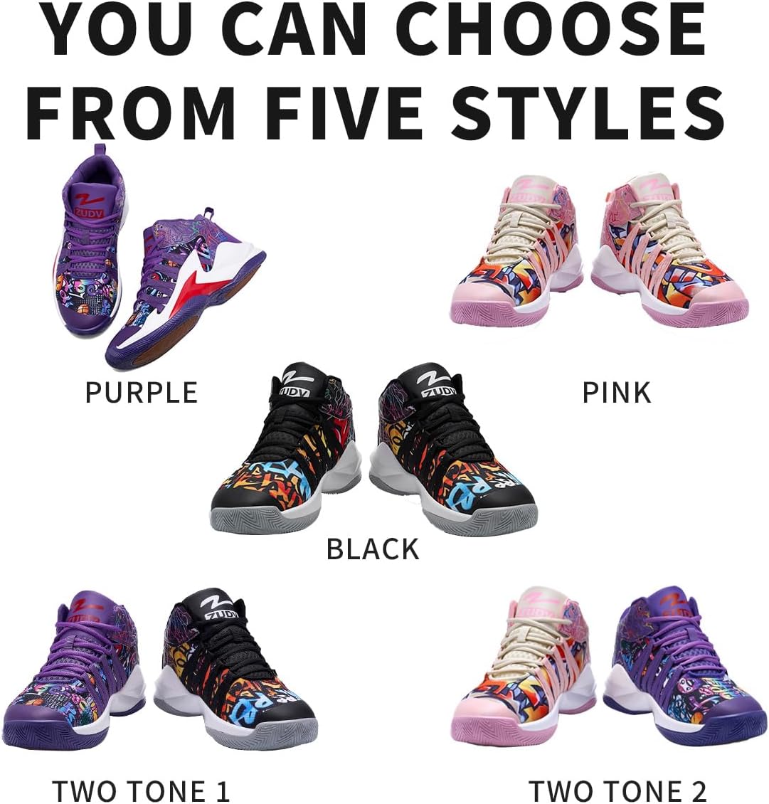 Zapatos de baloncesto para hombre y mujer, ultra ligeros, a la moda, antideslizantes, para Streetball Master, transpirables, para exteriores, zapatos acolchados para fitness