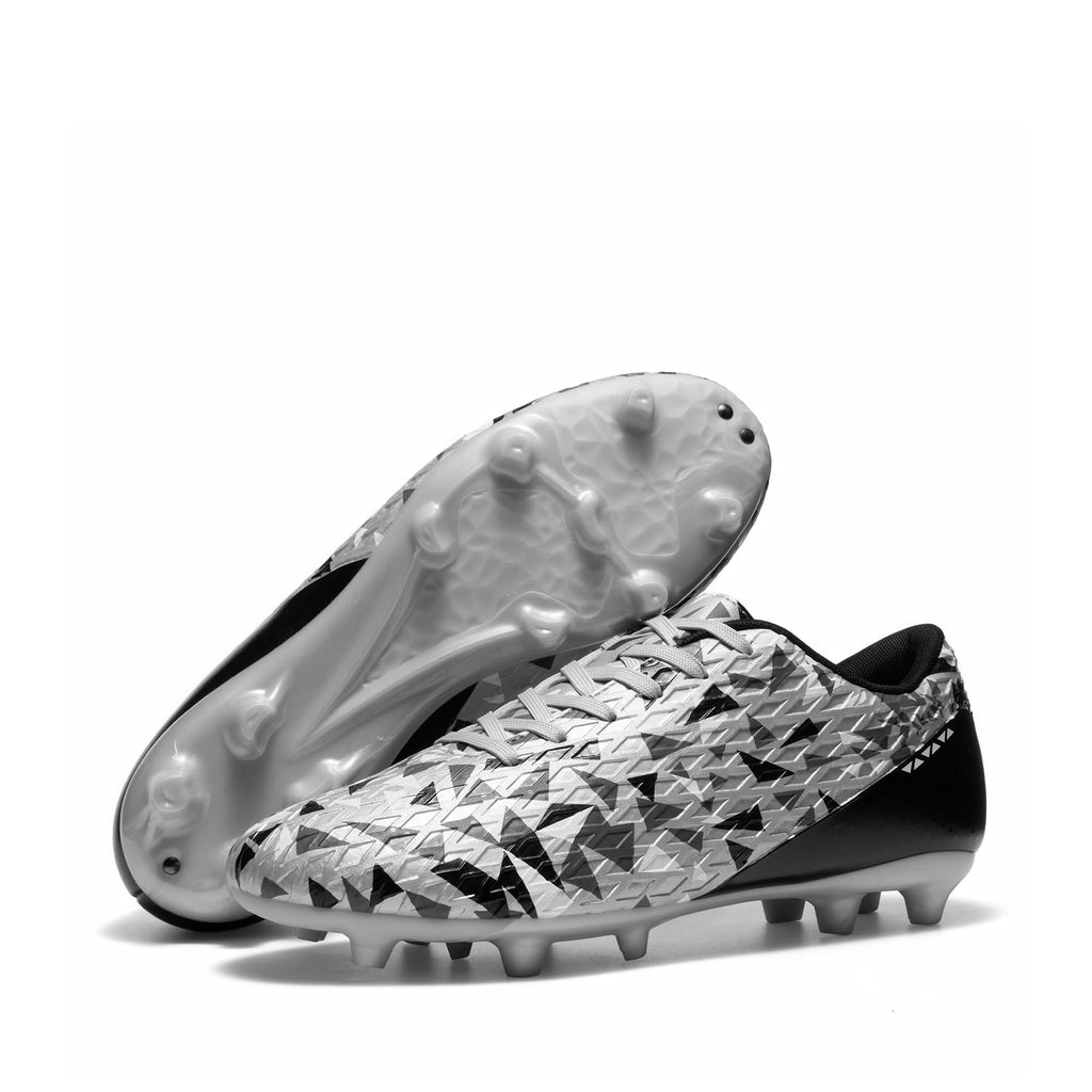 DREAM PAIRS Zapatos de fútbol para hombre, zapatos de fútbol para adultos, con cordones, firmes, atléticos, para entrenamiento al aire libre, zapatos de fútbol