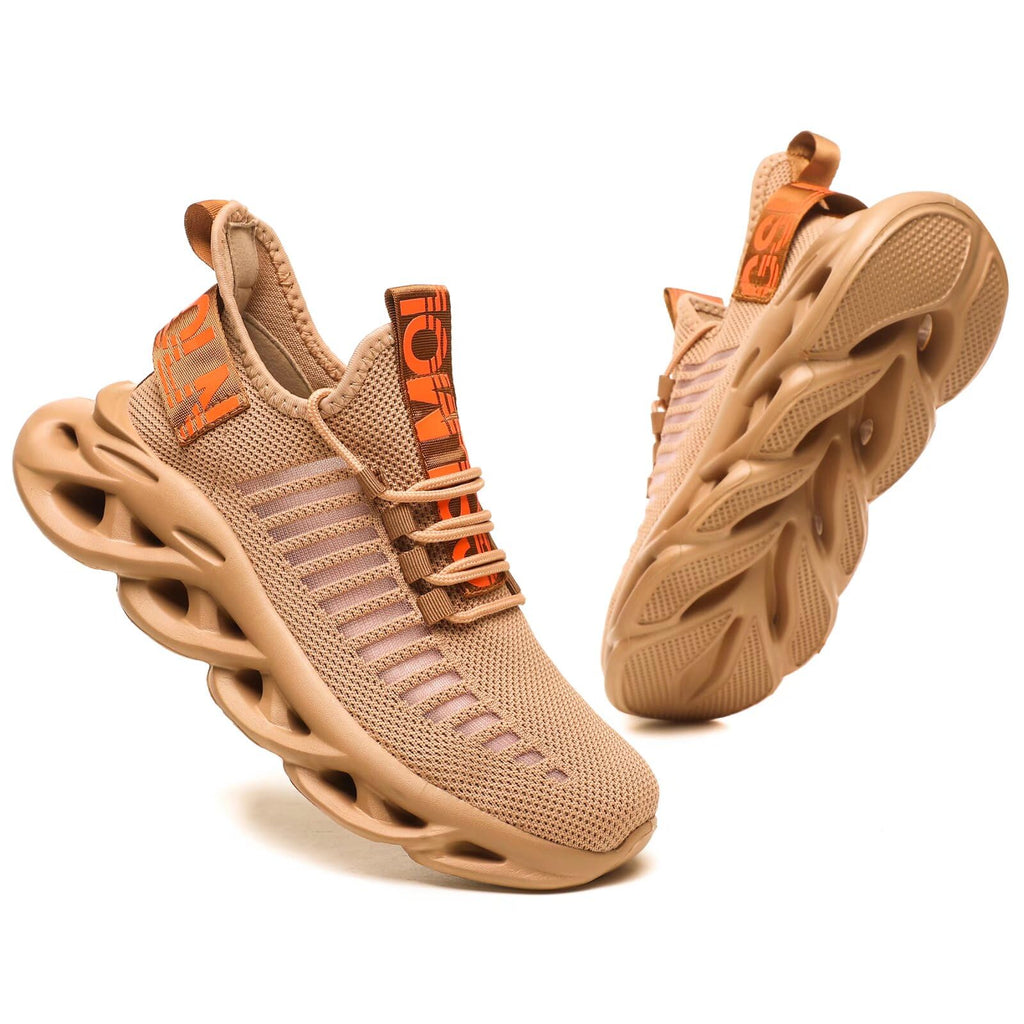 GSLMOLN Zapatos casuales para caminar para hombre, antideslizantes, transpirables, cómodos, para trabajo, gimnasio, correr, tenis, entrenamiento cruzado