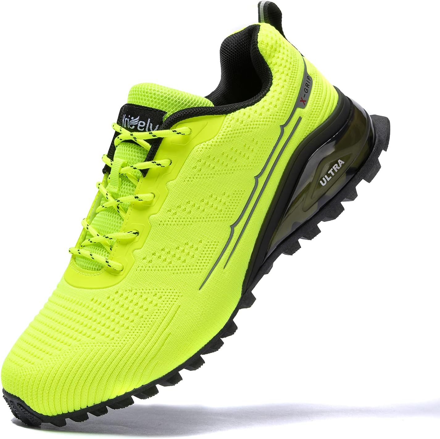 Kricely Zapato deportivo para hombre, para correr, caminar, hacer senderismo y entrenamiento funcional, para exteriores, calzado informal de hombre para entrenamiento