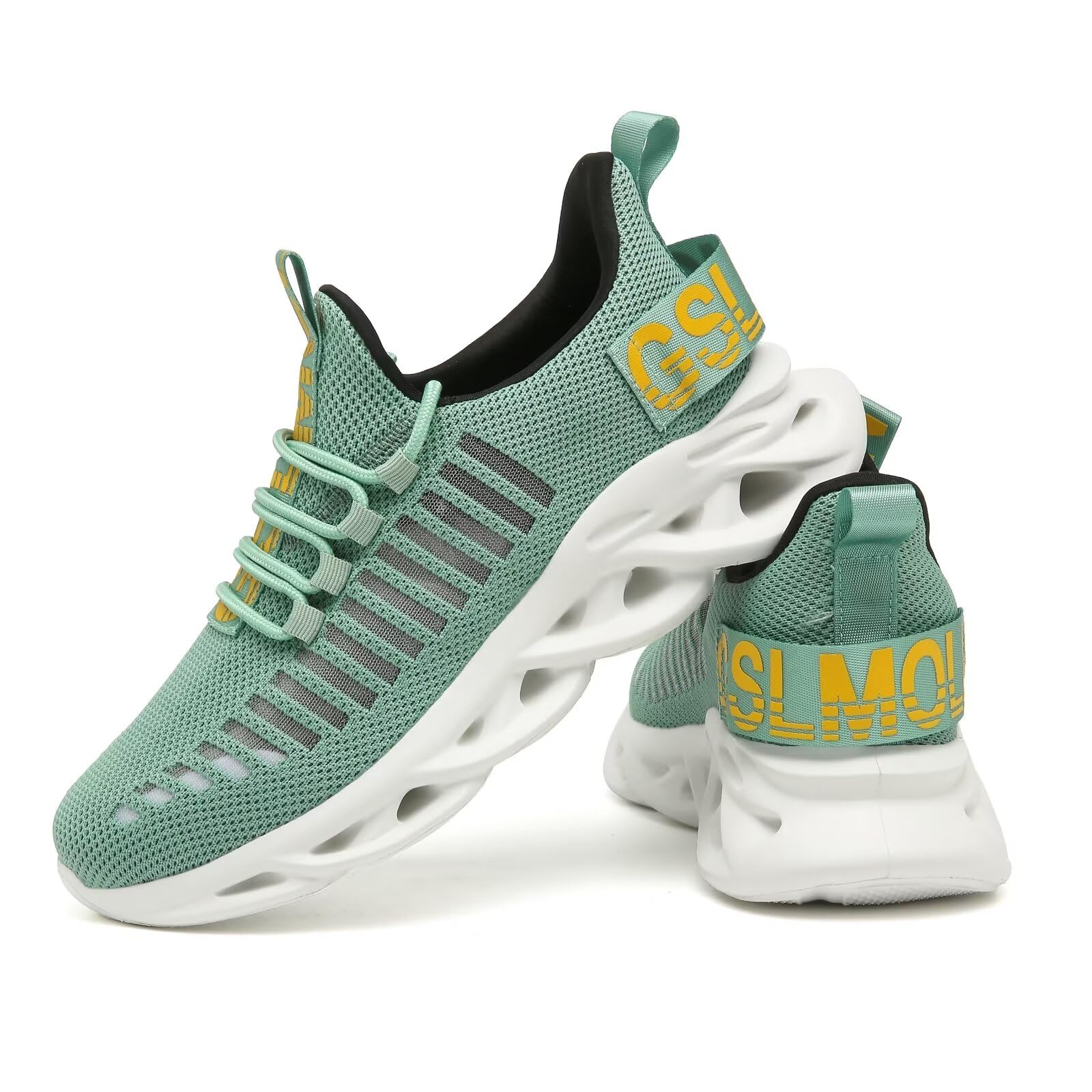 GSLMOLN Zapatos casuales para caminar para hombre, antideslizantes, transpirables, cómodos, para trabajo, gimnasio, correr, tenis, entrenamiento cruzado