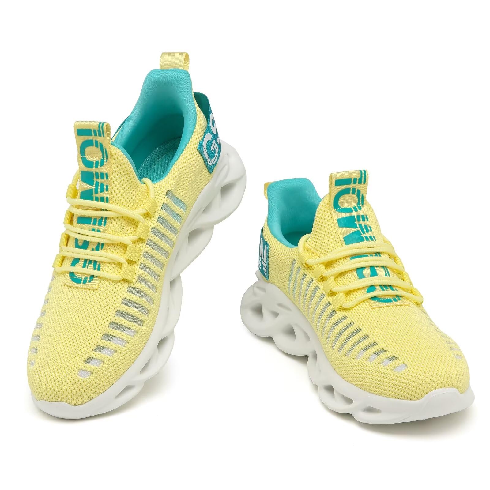 GSLMOLN Zapatos casuales para caminar para hombre, antideslizantes, transpirables, cómodos, para trabajo, gimnasio, correr, tenis, entrenamiento cruzado
