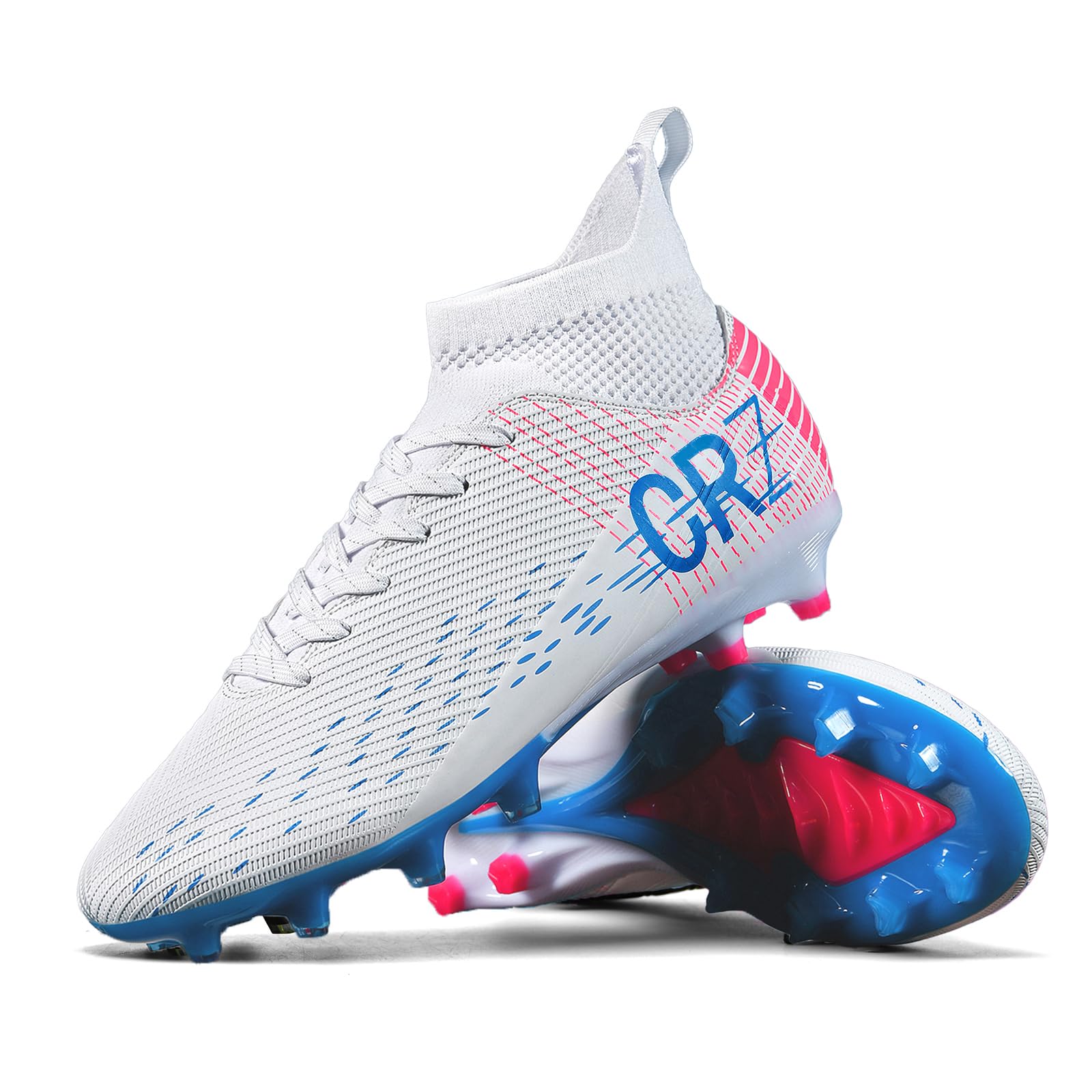 Tacos de fútbol para hombres, mujeres, césped interior, zapatos de fútbol para jóvenes, AG, TF, entrenamiento, botas de fútbol unisex