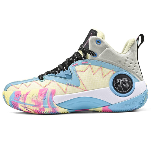 ASHION Zapatos de Baloncesto para Hombre de Moda Transpirables Zapatillas Antideslizantes para Hombre con Soporte de Arco Zapatos Deportivos para Correr