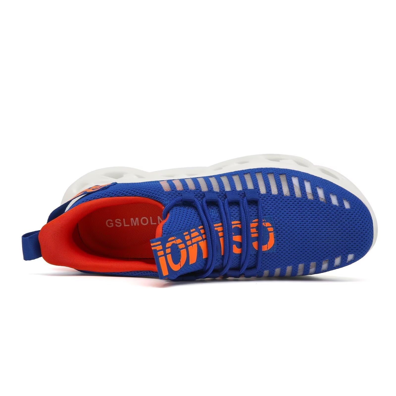 GSLMOLN Zapatos casuales para caminar para hombre, antideslizantes, transpirables, cómodos, para trabajo, gimnasio, correr, tenis, entrenamiento cruzado