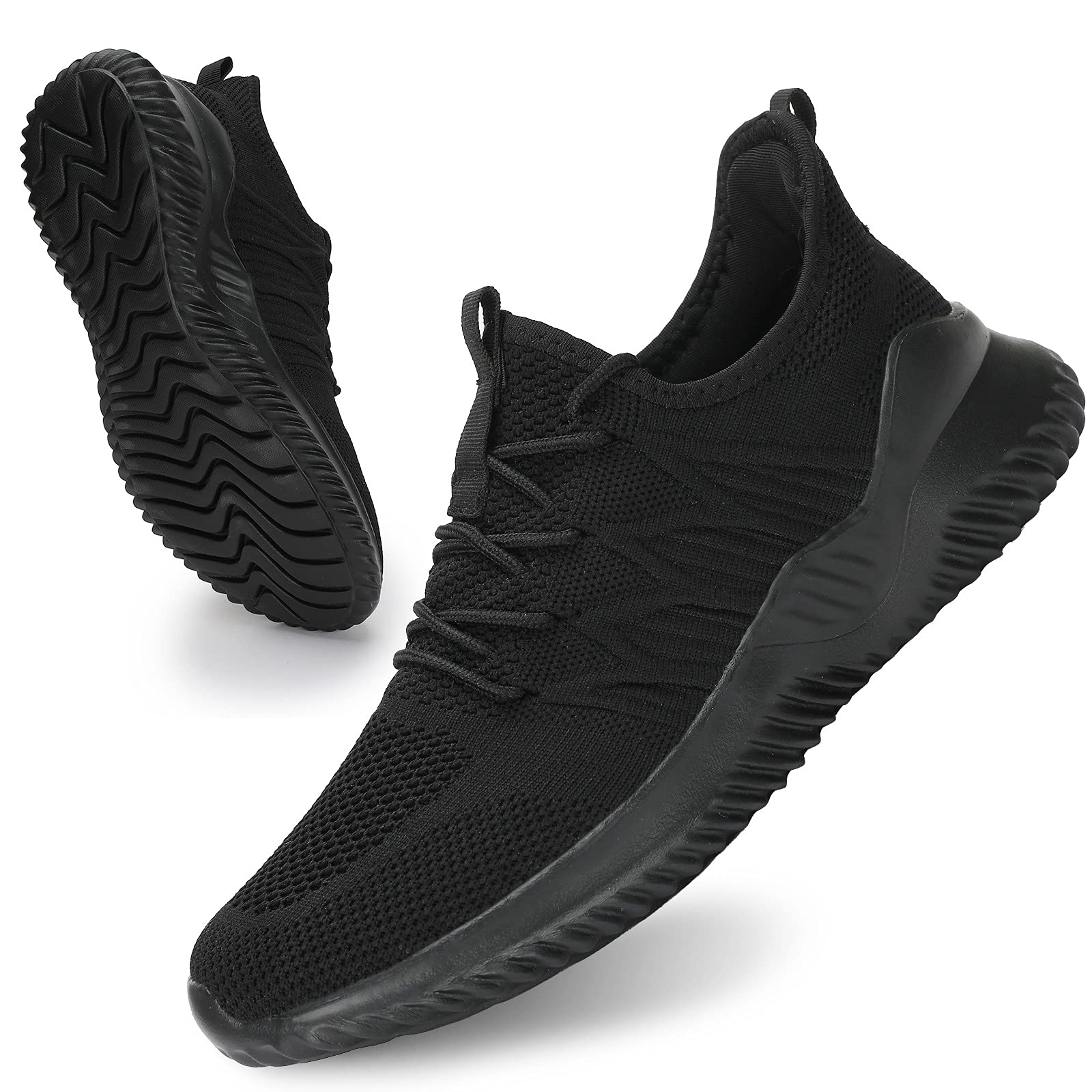 Zapatos deportivos para correr para hombre, ligeros, transpirables, de malla