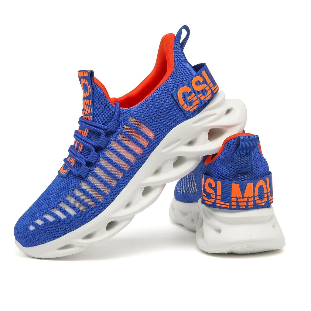GSLMOLN Zapatos casuales para caminar para hombre, antideslizantes, transpirables, cómodos, para trabajo, gimnasio, correr, tenis, entrenamiento cruzado