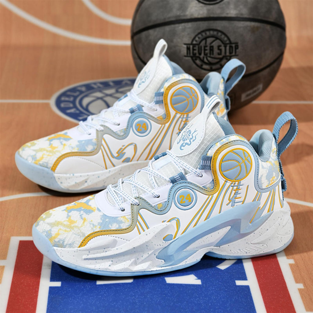 Moodeng Zapatos de baloncesto para hombre, antideslizantes, transpirables, para correr, Fahsion, ligeros, para gimnasio al aire libre