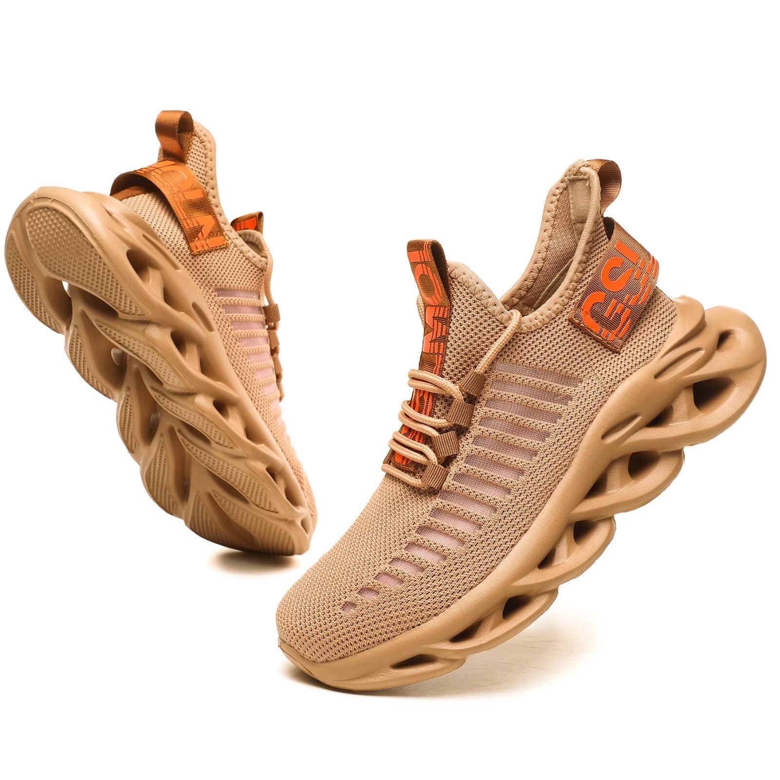 GSLMOLN Zapatos casuales para caminar para hombre, antideslizantes, transpirables, cómodos, para trabajo, gimnasio, correr, tenis, entrenamiento cruzado