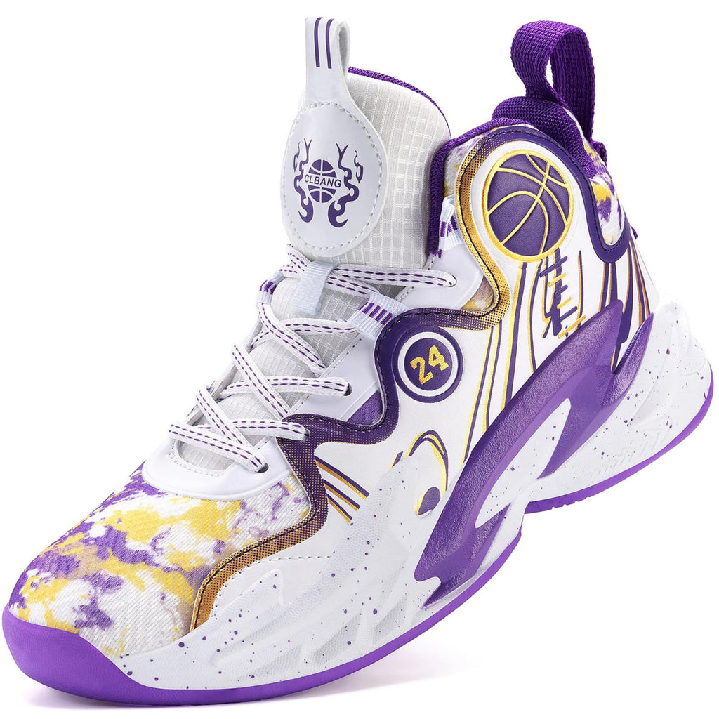 Moodeng Zapatos de baloncesto para hombre, antideslizantes, transpirables, para correr, Fahsion, ligeros, para gimnasio al aire libre