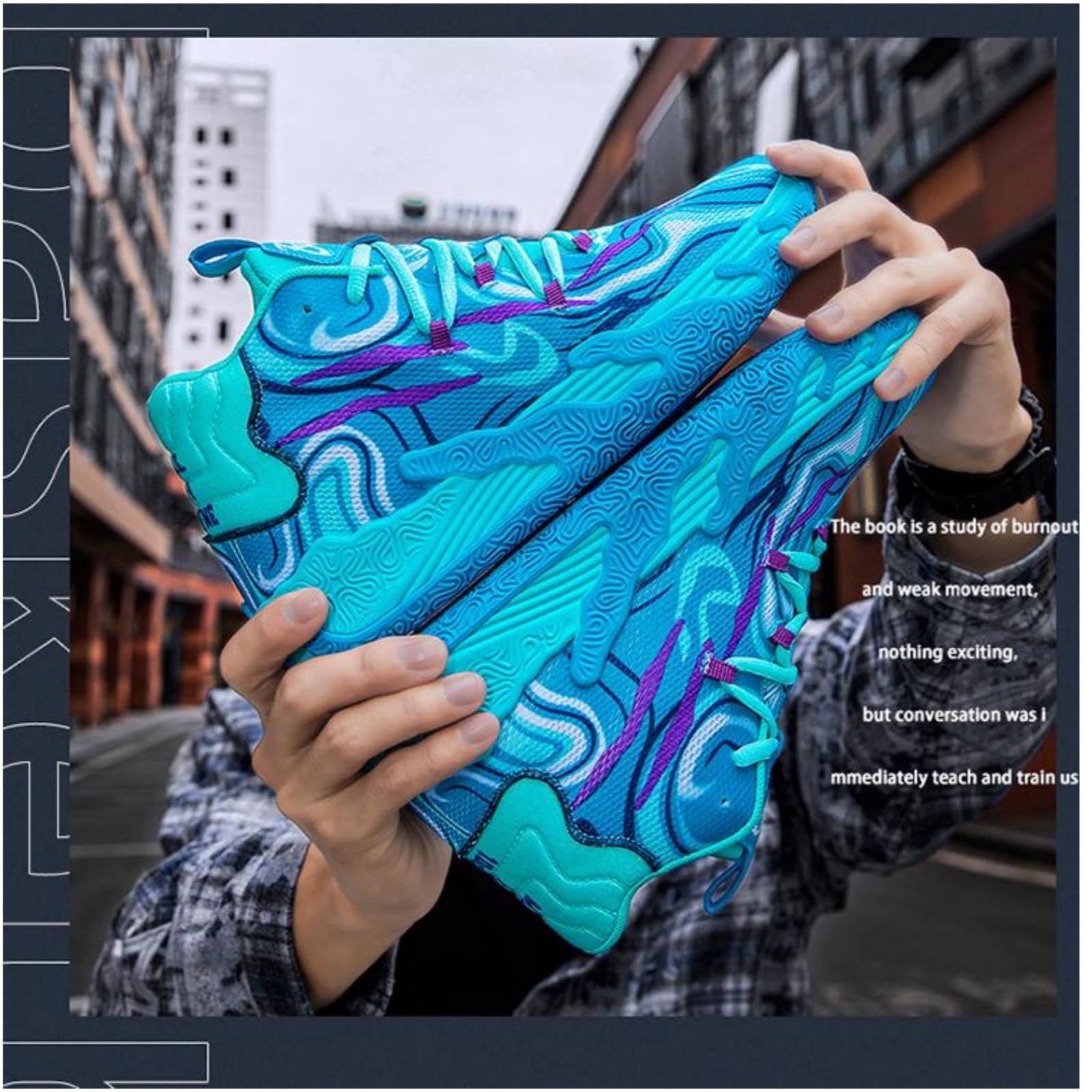 Zapatos de baloncesto de caña alta con cordones para hombre, estilo chino, transpirables, antideslizantes, zapatillas deportivas para exteriores con amortiguación, zapatos de entrenamiento
