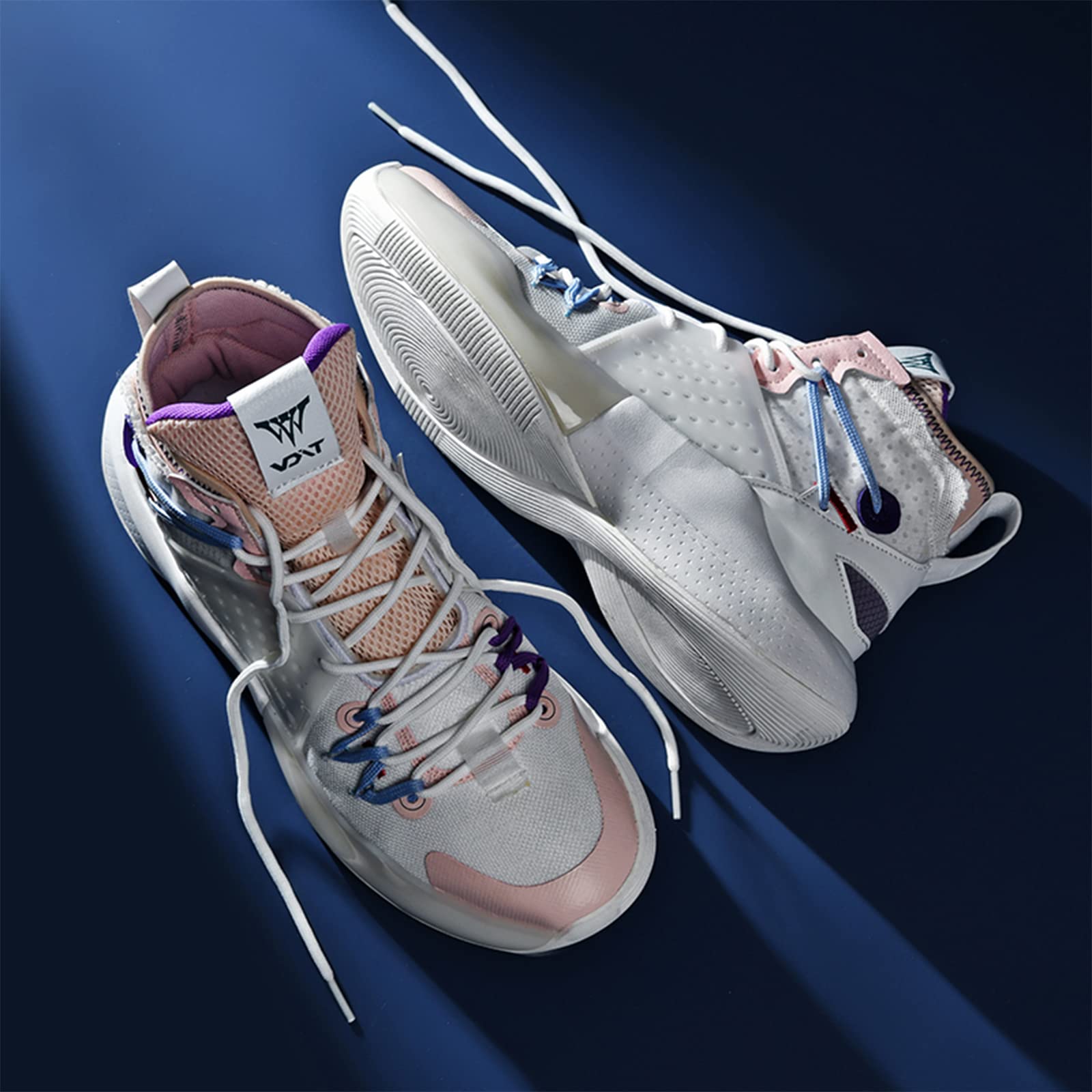 Zapatillas de baloncesto de caña alta para hombre, deportivas, de moda, antideslizantes, para correr y entrenamiento