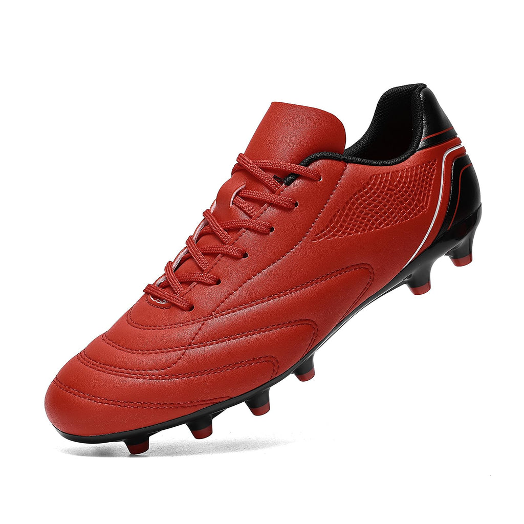 HaloTeam Zapatos de fútbol para hombre, botas de fútbol para entrenamiento profesional al aire libre, botas de fútbol transpirables para AG/FG 6.5 US-11 US