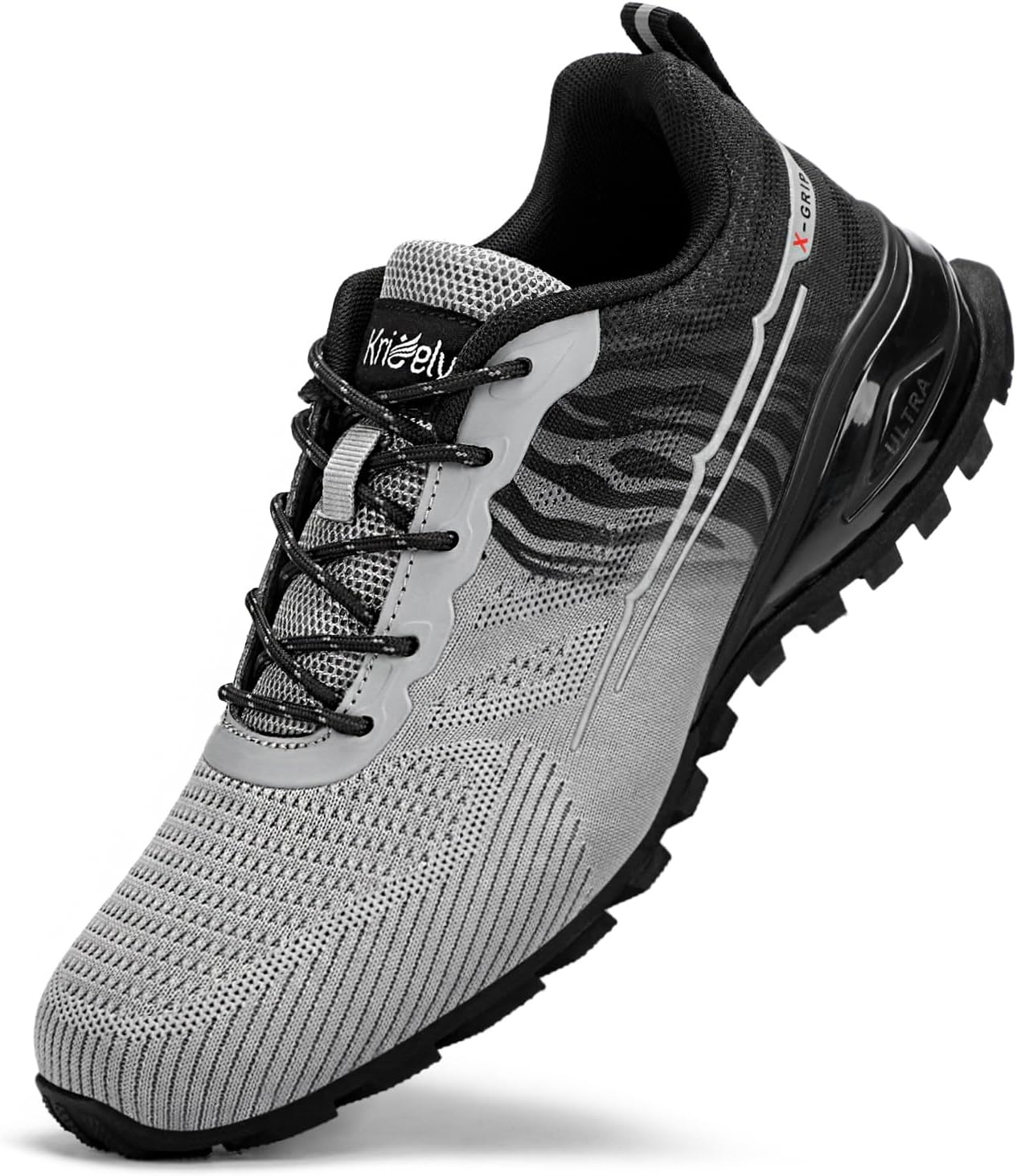 Kricely Zapato deportivo para hombre, para correr, caminar, hacer senderismo y entrenamiento funcional, para exteriores, calzado informal de hombre para entrenamiento