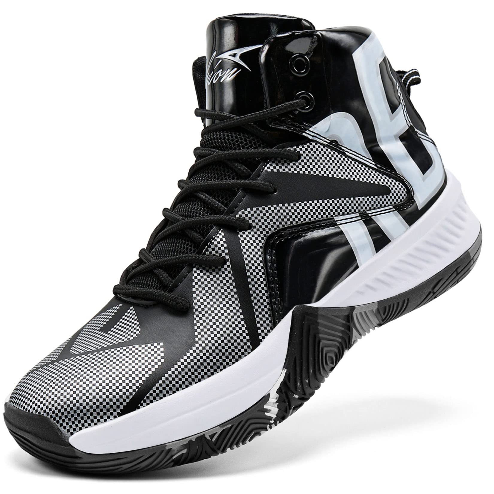 ASHION Zapatos de baloncesto ligeros para hombre