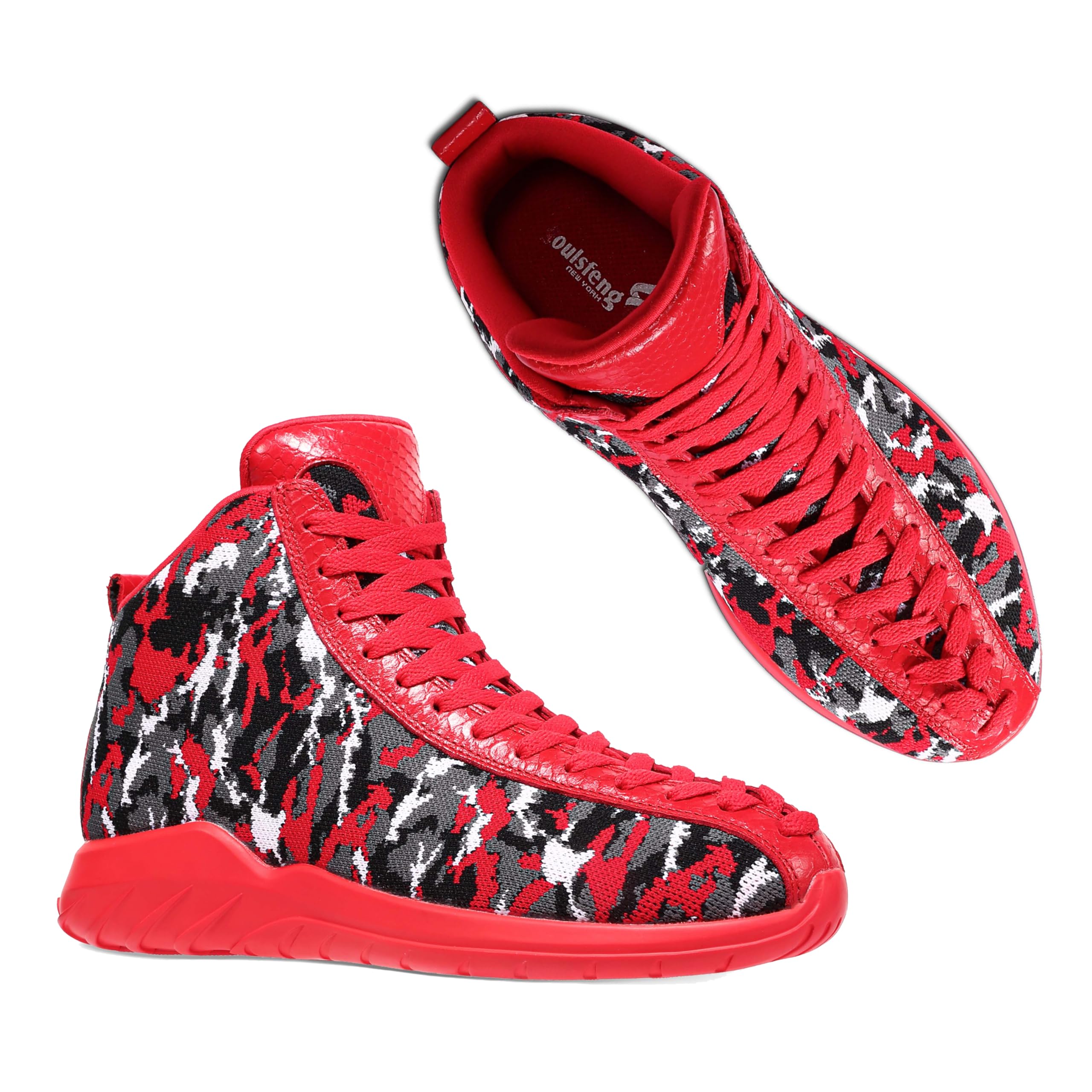 Zapatillas altas de baloncesto para hombre y mujer, con cordones únicos, ligeras, antideslizantes, para exteriores