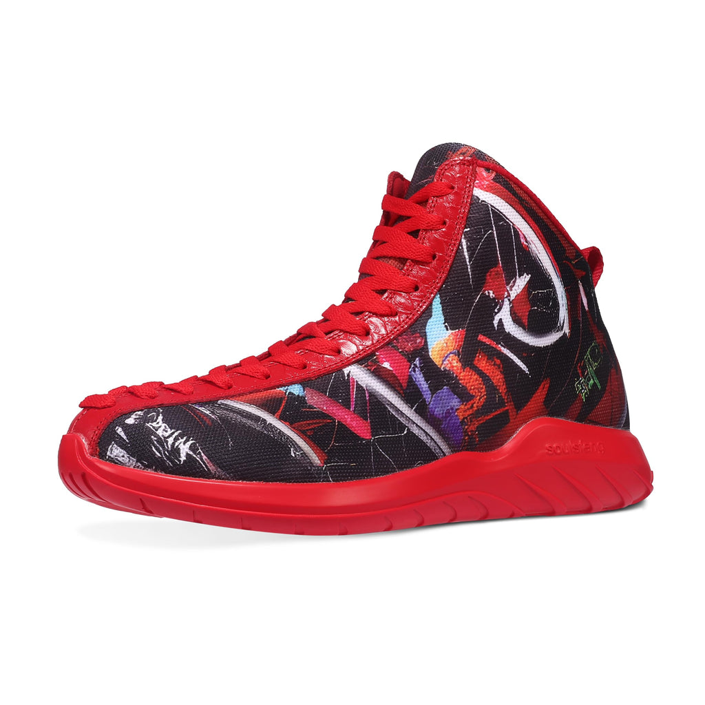Zapatillas altas de baloncesto para hombre y mujer, con cordones únicos, ligeras, antideslizantes, para exteriores
