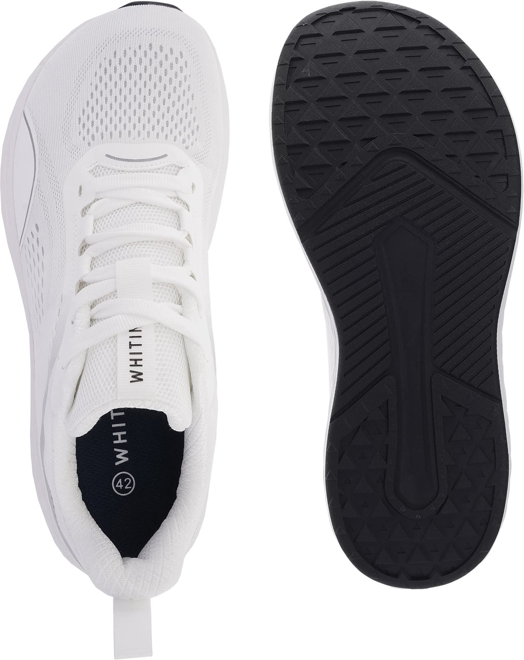 WHITIN: Zapatillas para correr Zero Drop para hombre + Caja de puntera ancha