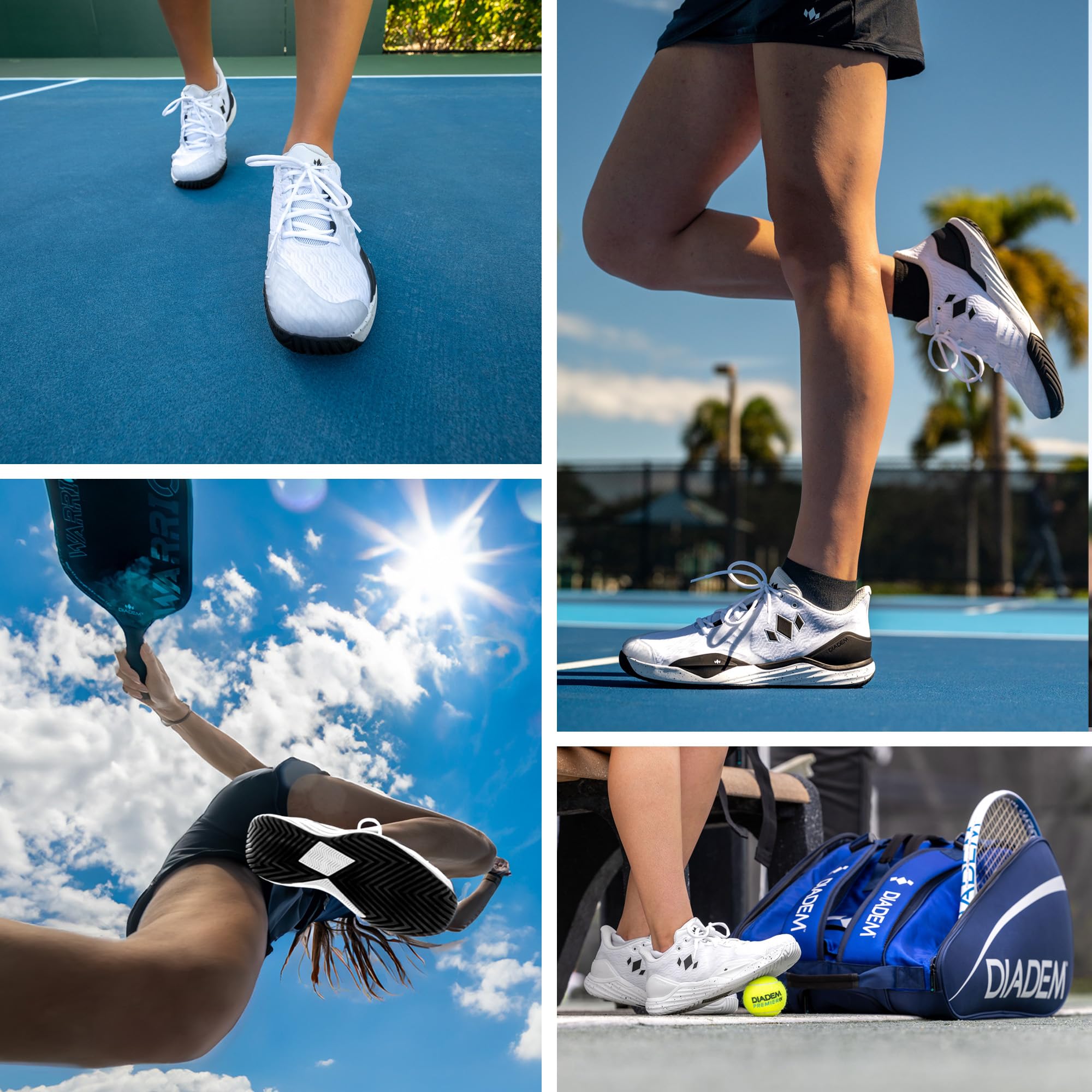 Diadem Court Burst | Tenis para mujer para estabilidad, velocidad, rendimiento y comodidad