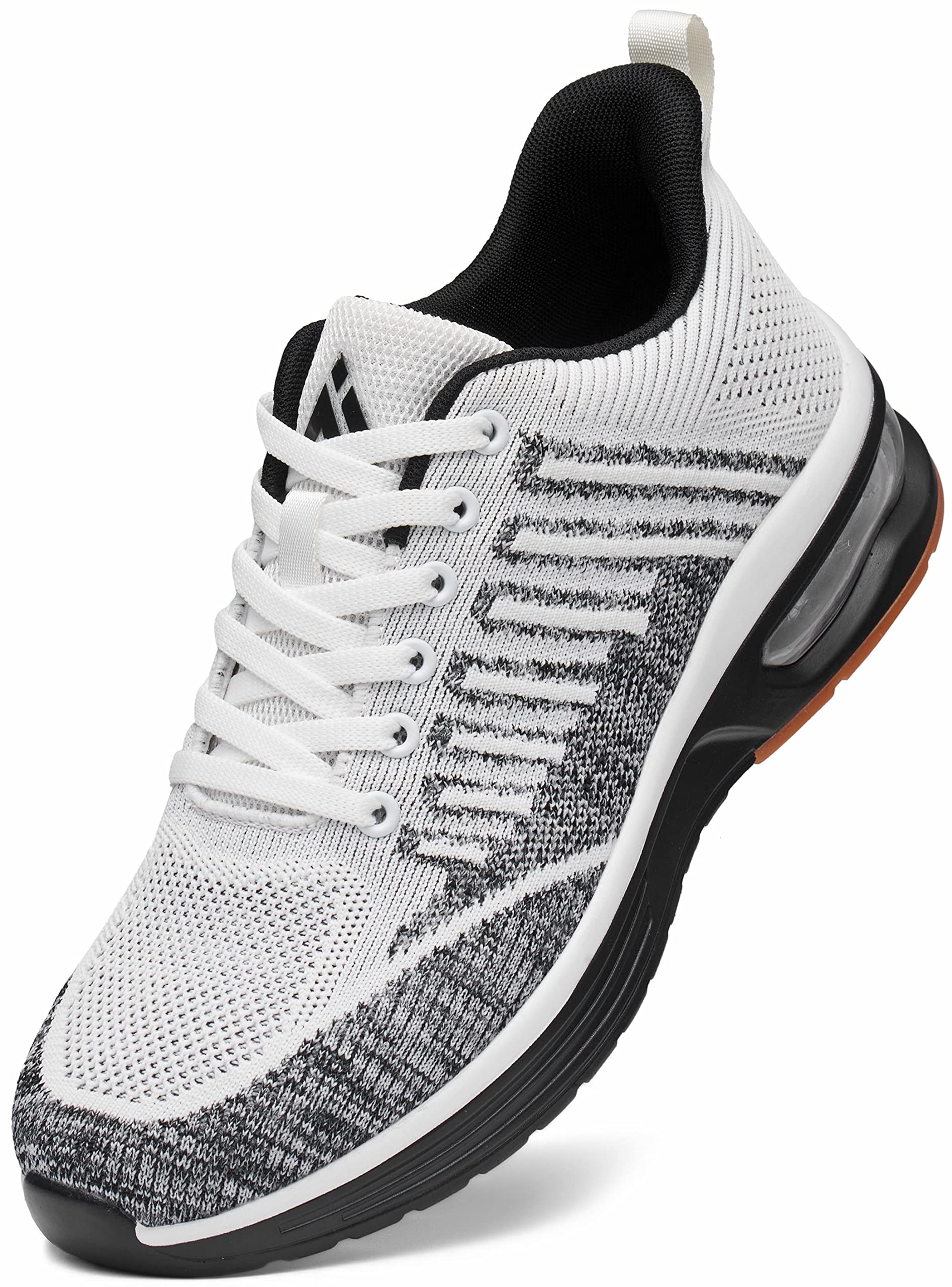 Mishansha Zapatos deportivos para correr para hombre, con cámara de aire, zapatos cómodos para caminar, transpirables, para correr, para hombre, talla 7-15 de EE. UU