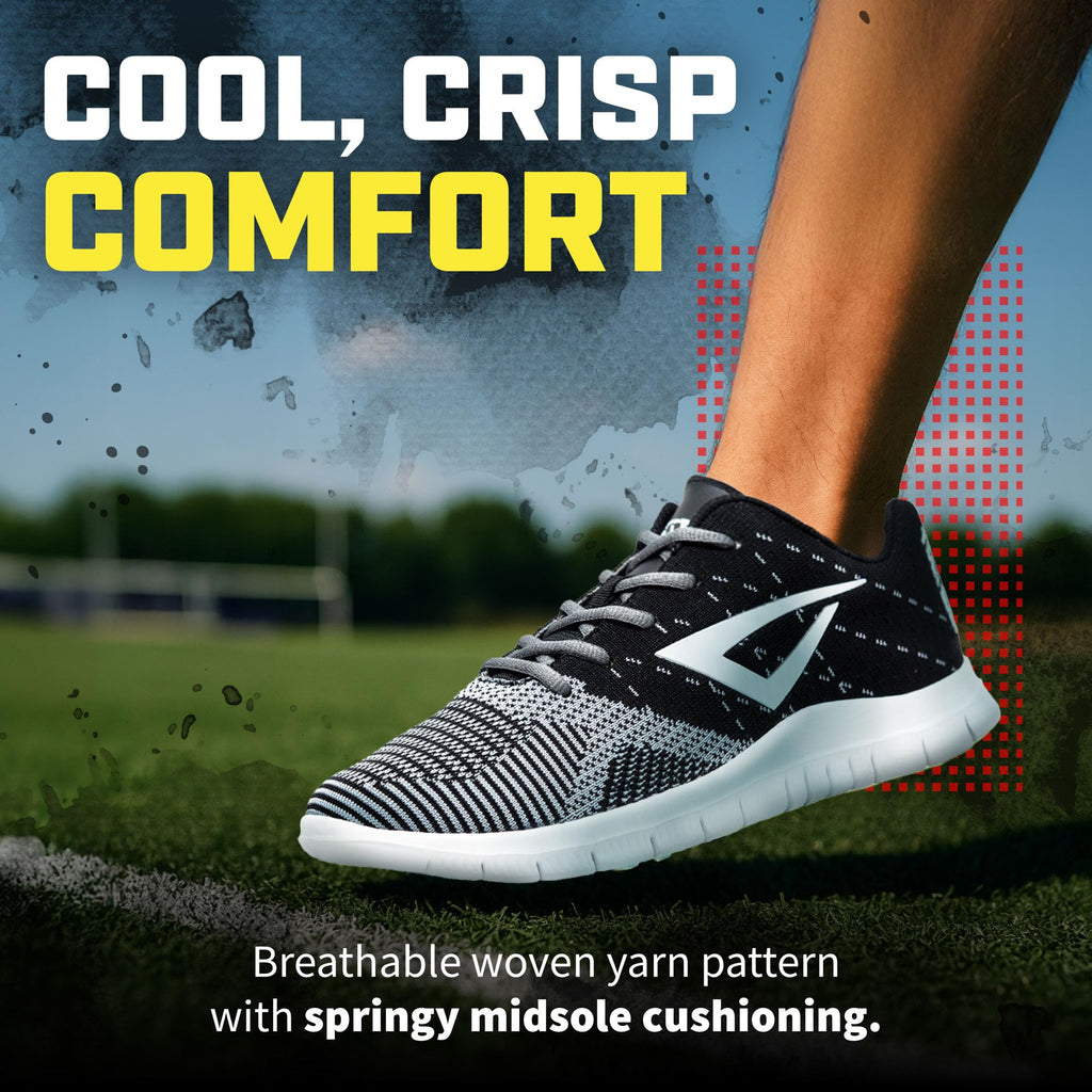 3N2 K-NIT Trainer - Zapatos ligeros – Zapatillas transpirables y cómodas para caminar y correr casuales – Antideslizantes