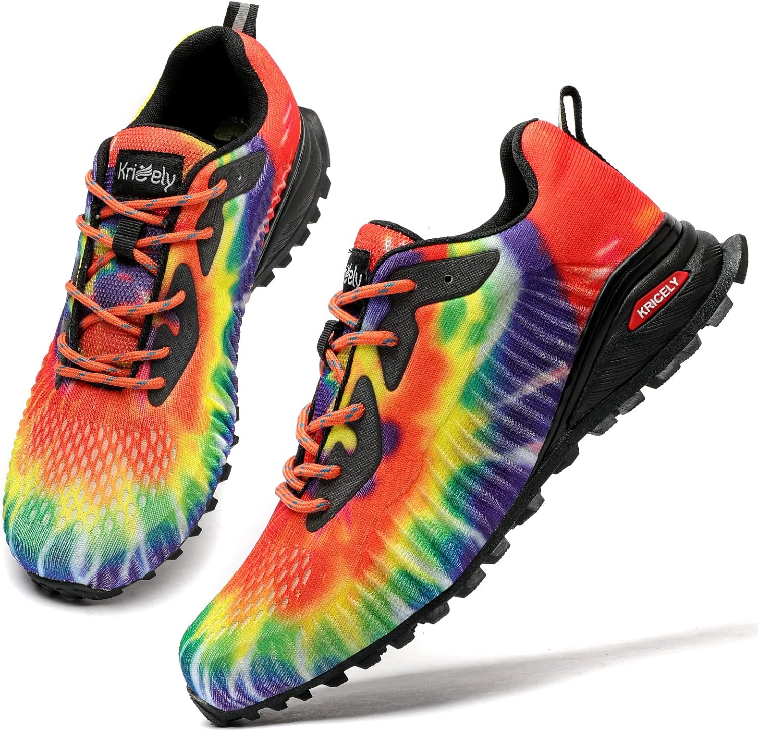 Kricely Zapato deportivo para hombre, para correr, caminar, hacer senderismo y entrenamiento funcional, para exteriores, calzado informal de hombre para entrenamiento