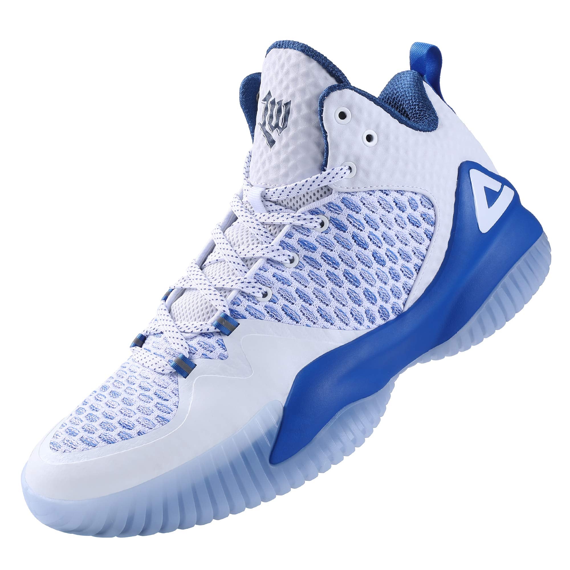 PEAK Zapatillas altas de baloncesto para hombre Lou Williams Streetball Master transpirables para exteriores, con acolchado, zapatillas deportivas para estar en forma
