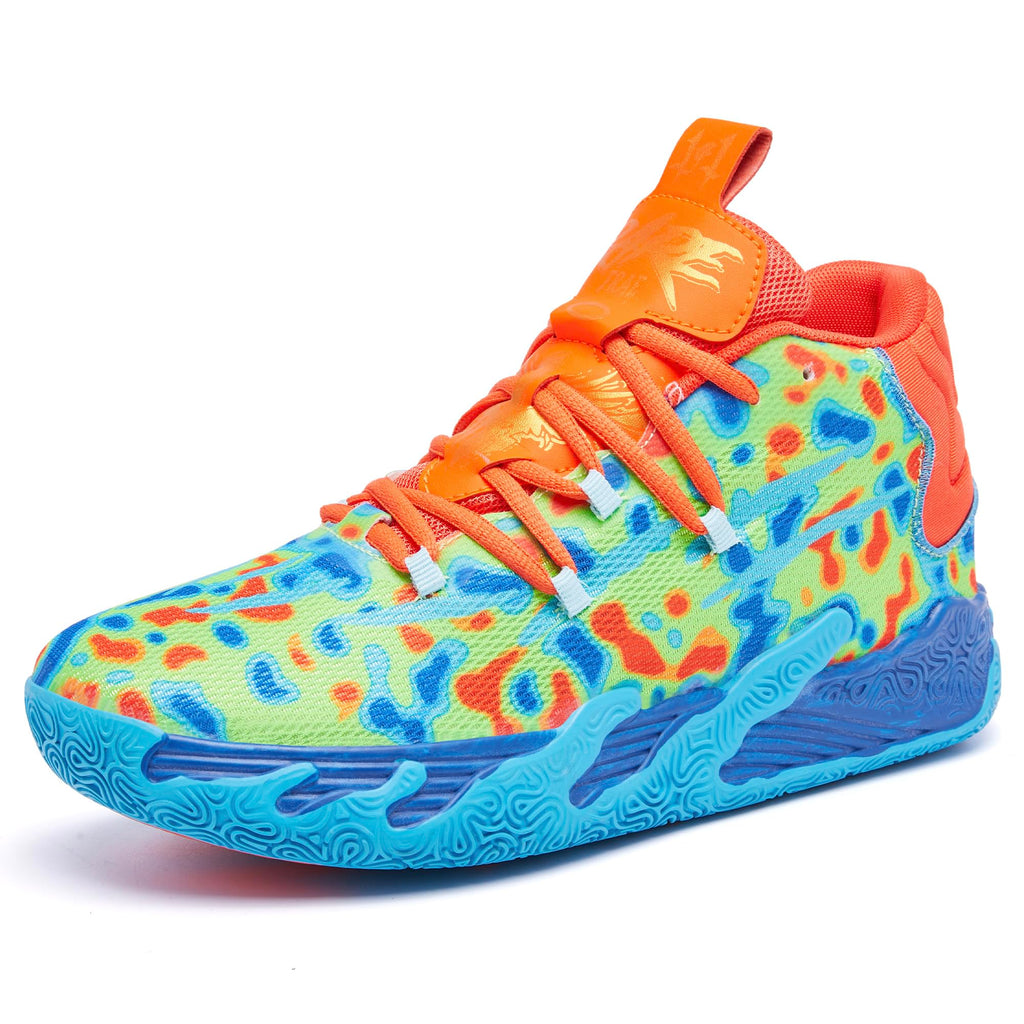 Zapatos de baloncesto para mujer y hombre, transpirables, de moda, coloridos, de alta calidad, antideslizantes, para exteriores, tenis deportivos para mujer y hombre, entrenamiento atlético