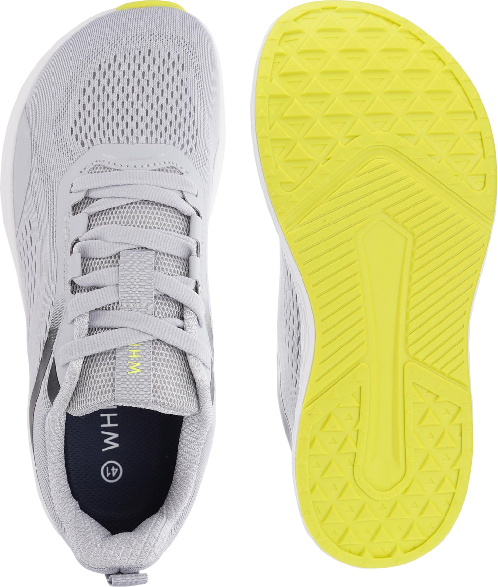 WHITIN: Zapatillas para correr Zero Drop para hombre + Caja de puntera ancha