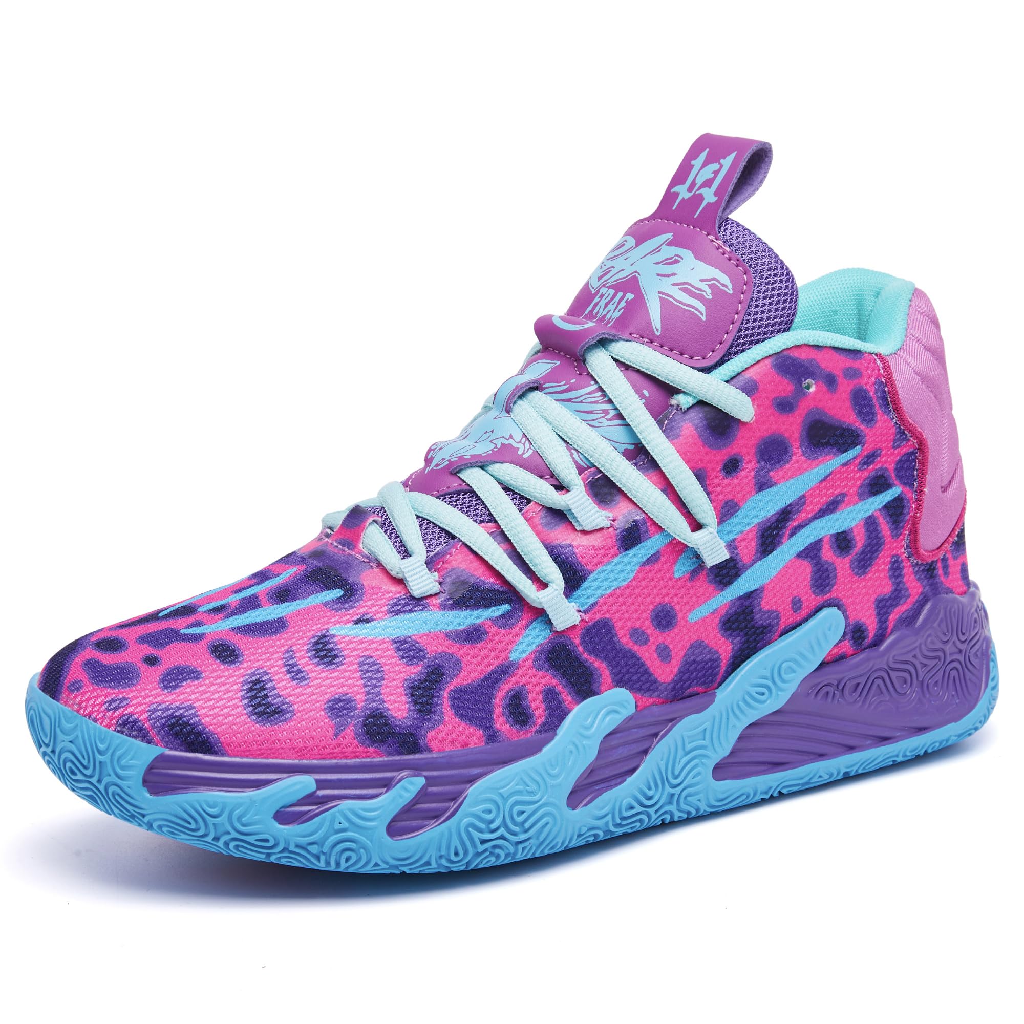 Zapatos de baloncesto para mujer y hombre, transpirables, de moda, coloridos, de alta calidad, antideslizantes, para exteriores, tenis deportivos para mujer y hombre, entrenamiento atlético