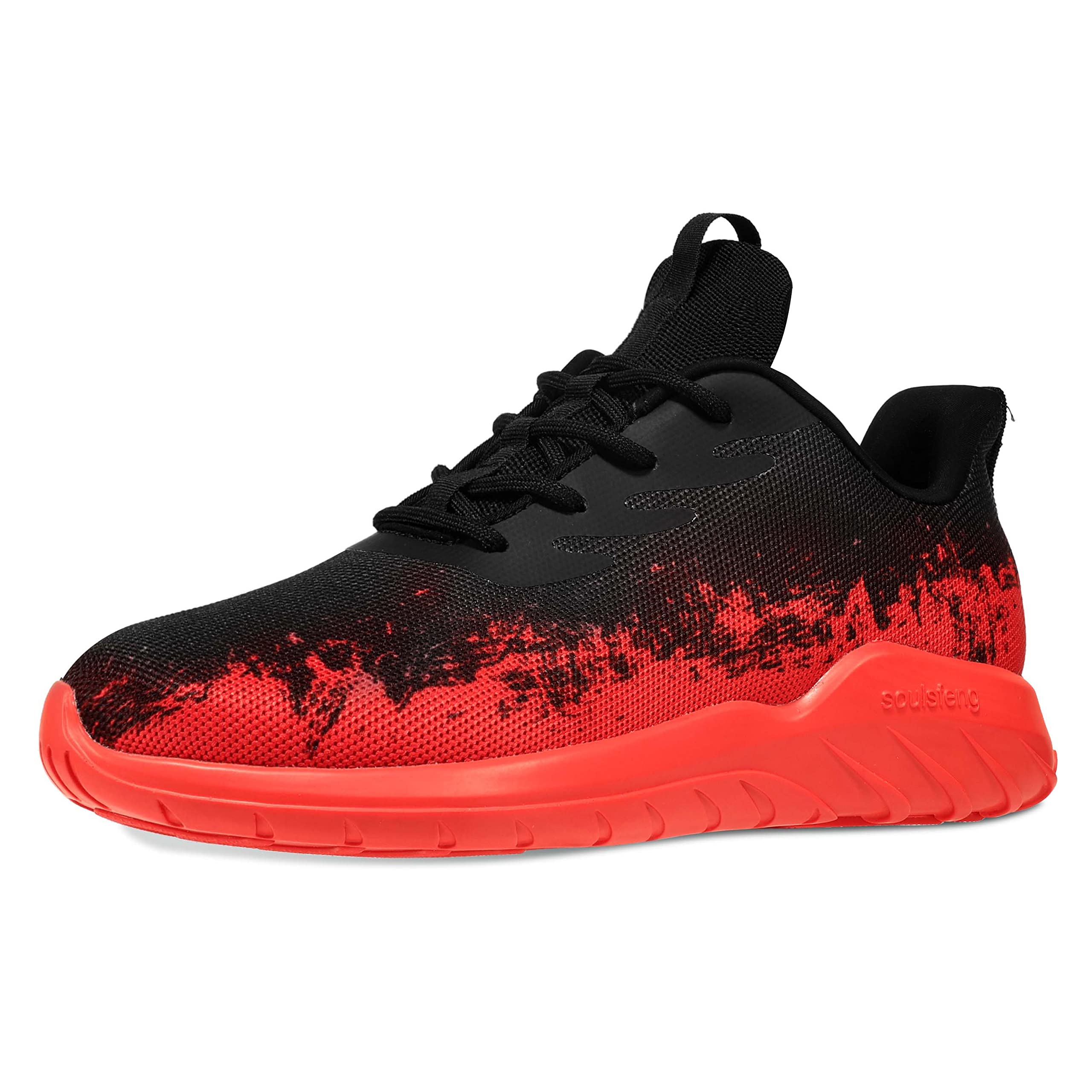 Soulsfeng - Tenis para correr para hombre, ligeros, de moda, elegantes, para deportes, gimnasio, tenis, caminar, tamaños US 5.5-15