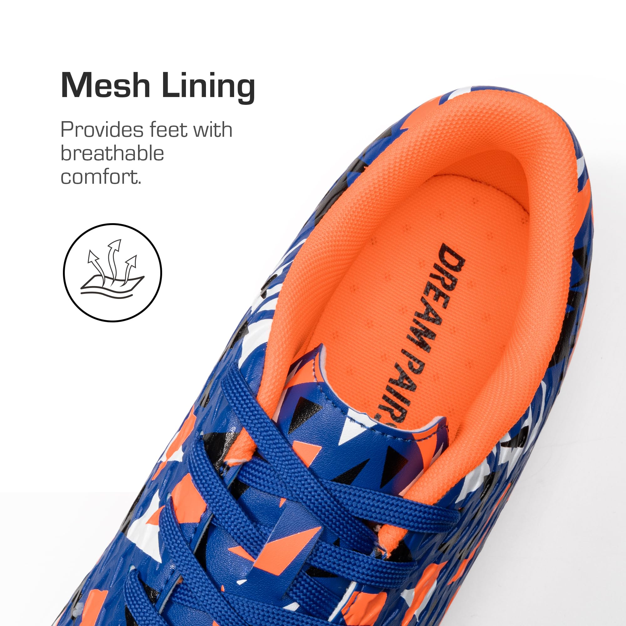 DREAM PAIRS Zapatos de fútbol para hombre, zapatos de fútbol para adultos, con cordones, firmes, atléticos, para entrenamiento al aire libre, zapatos de fútbol