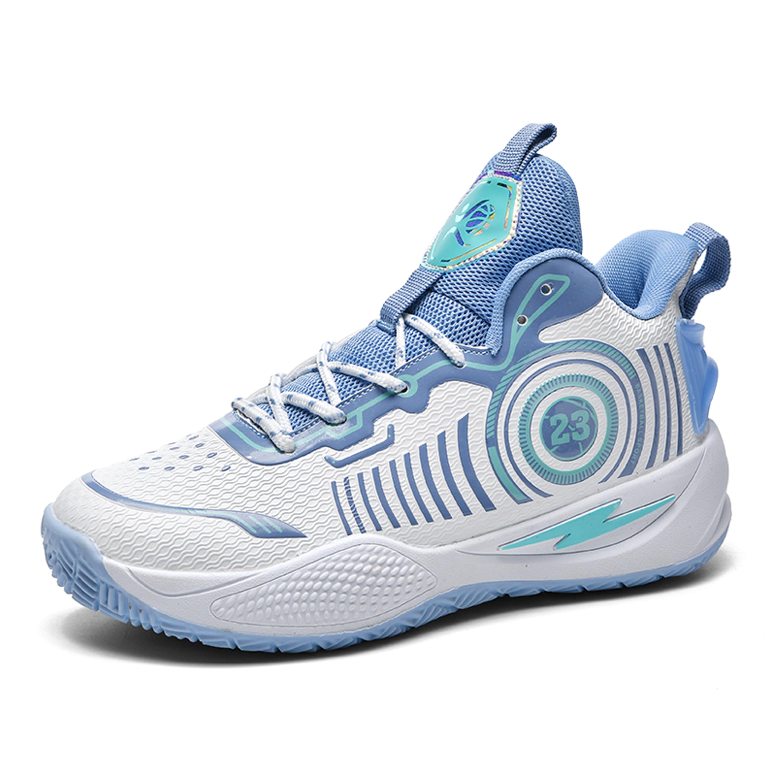 Zapatos de baloncesto de caña alta para hombre con suelas antideslizantes y resistentes al desgaste, zapatos para correr con diseño de graffiti, zapatos deportivos de moda