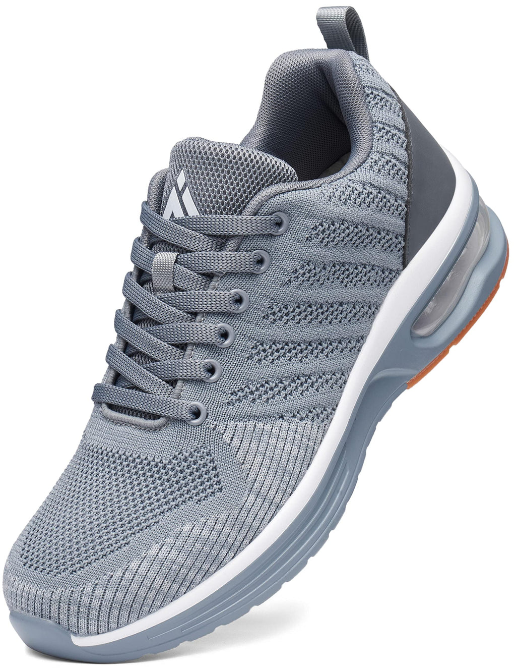 Mishansha Zapatos deportivos para correr para hombre, con cámara de aire, zapatos cómodos para caminar, transpirables, para correr, para hombre, talla 7-15 de EE. UU