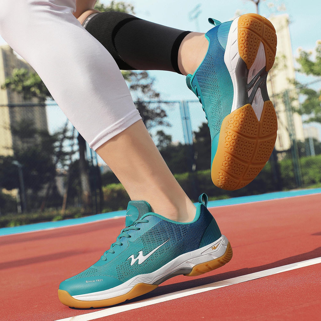 Tenis - Bádminton - Pickleball - Zapatos Unisex Antideslizantes de Pickleball y Tenis | Zapatos de Pista Ligeros y Transpirables para Hombres y Mujeres