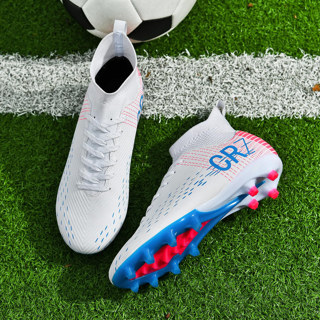 Tacos de fútbol para hombres, mujeres, césped interior, zapatos de fútbol para jóvenes, AG, TF, entrenamiento, botas de fútbol unisex