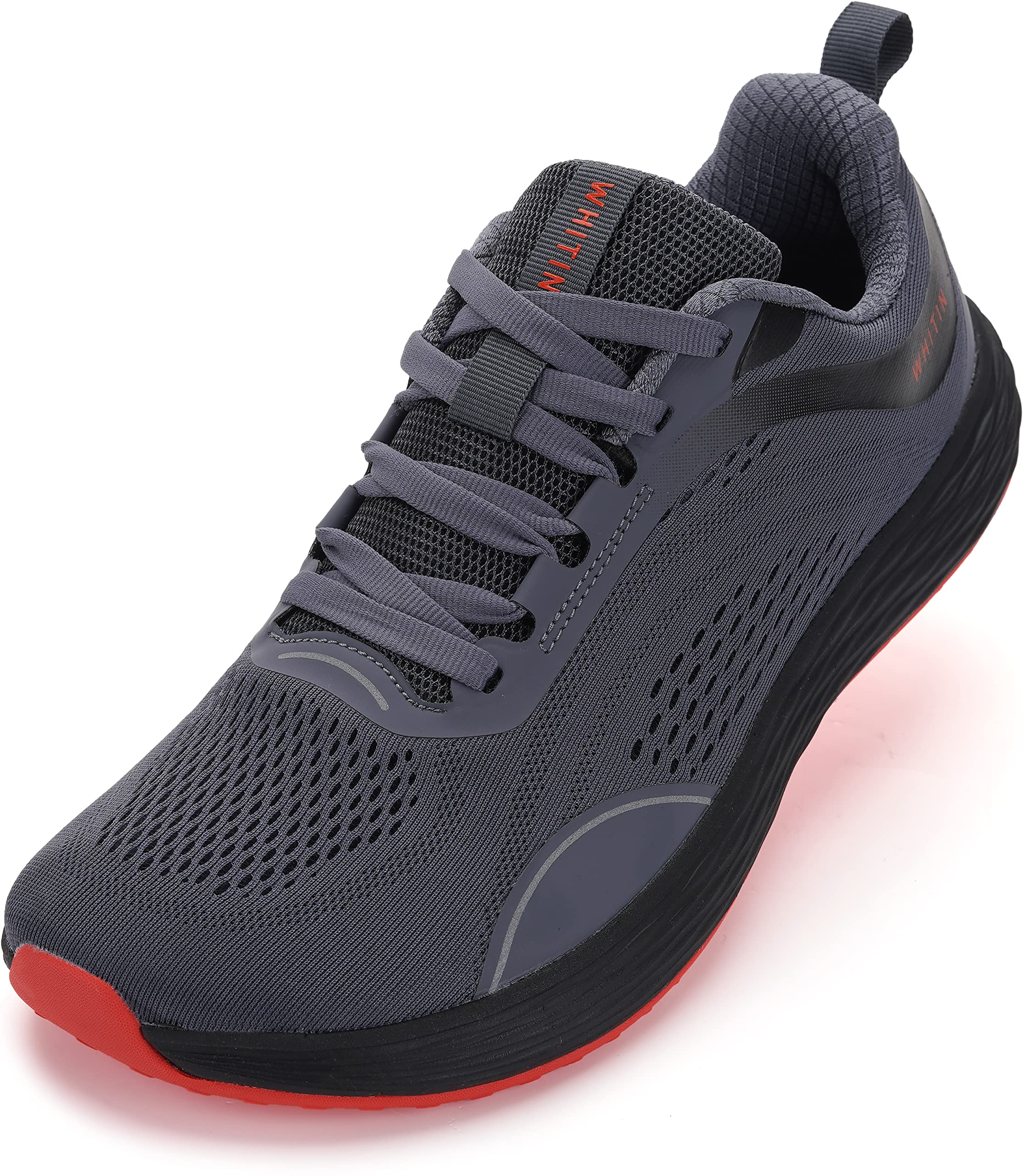 WHITIN: Zapatillas para correr Zero Drop para hombre + Caja de puntera ancha