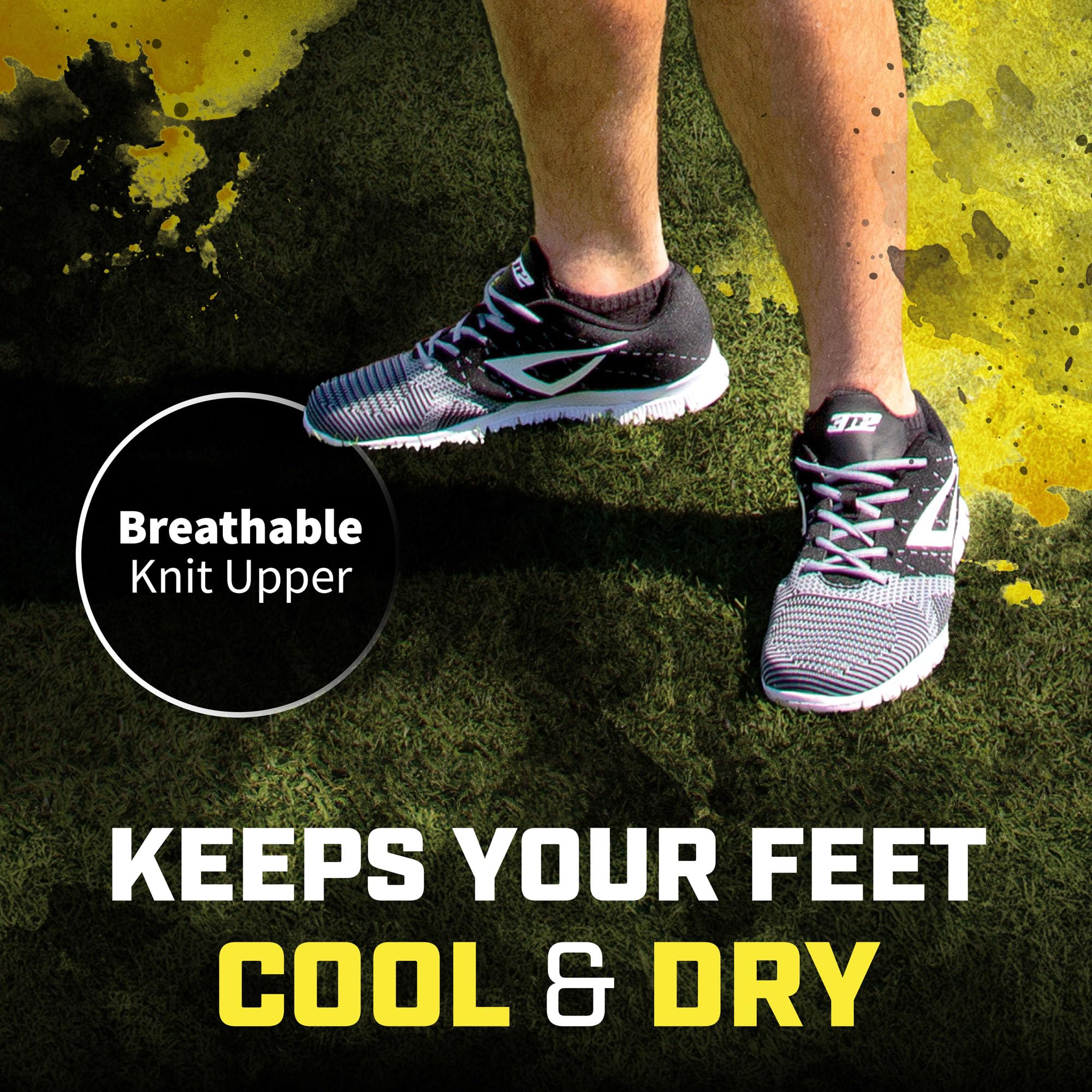 3N2 K-NIT Trainer - Zapatos ligeros – Zapatillas transpirables y cómodas para caminar y correr casuales – Antideslizantes